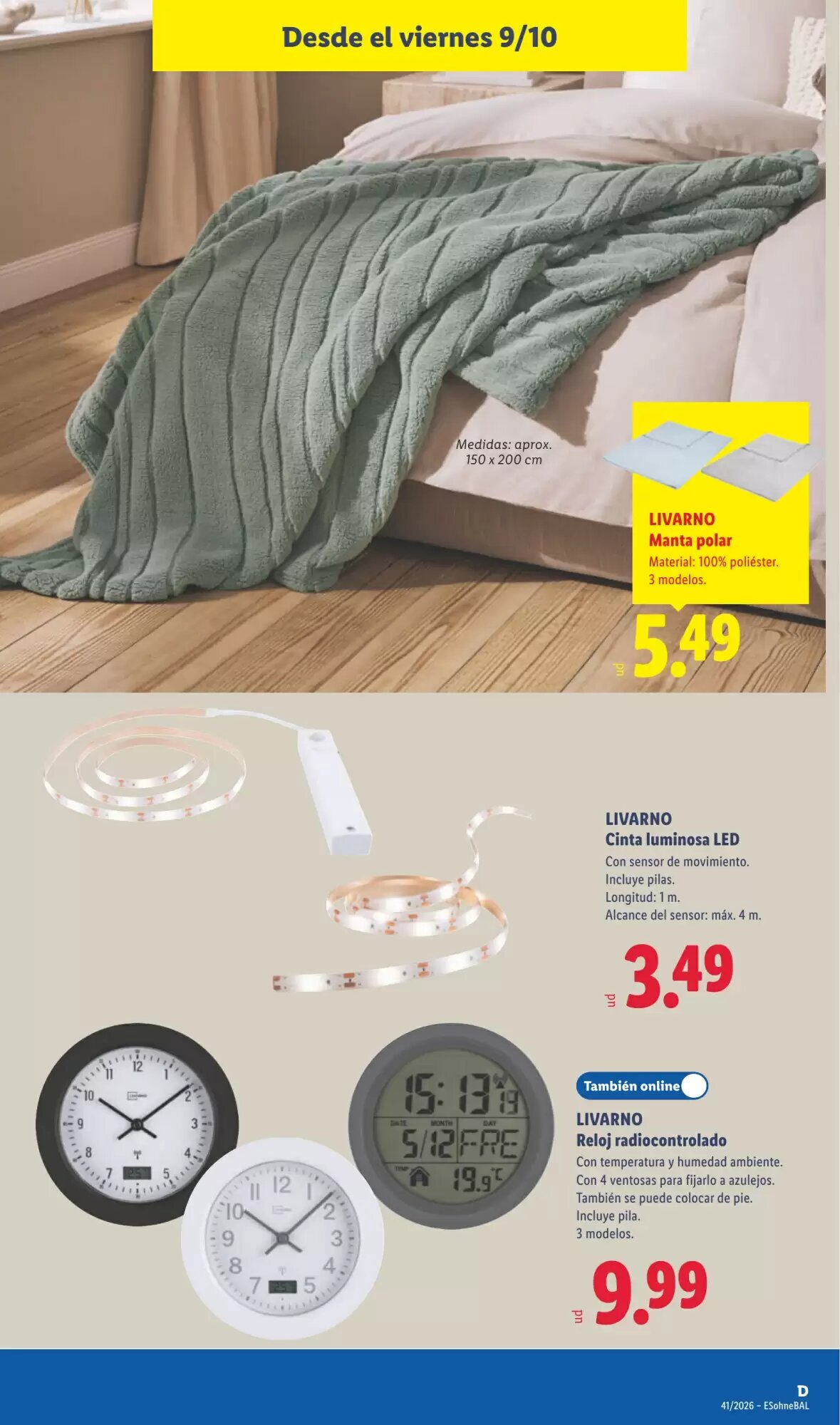 Folleto promocional de Lidl válido desde el 05/10/2026 - Página 25.