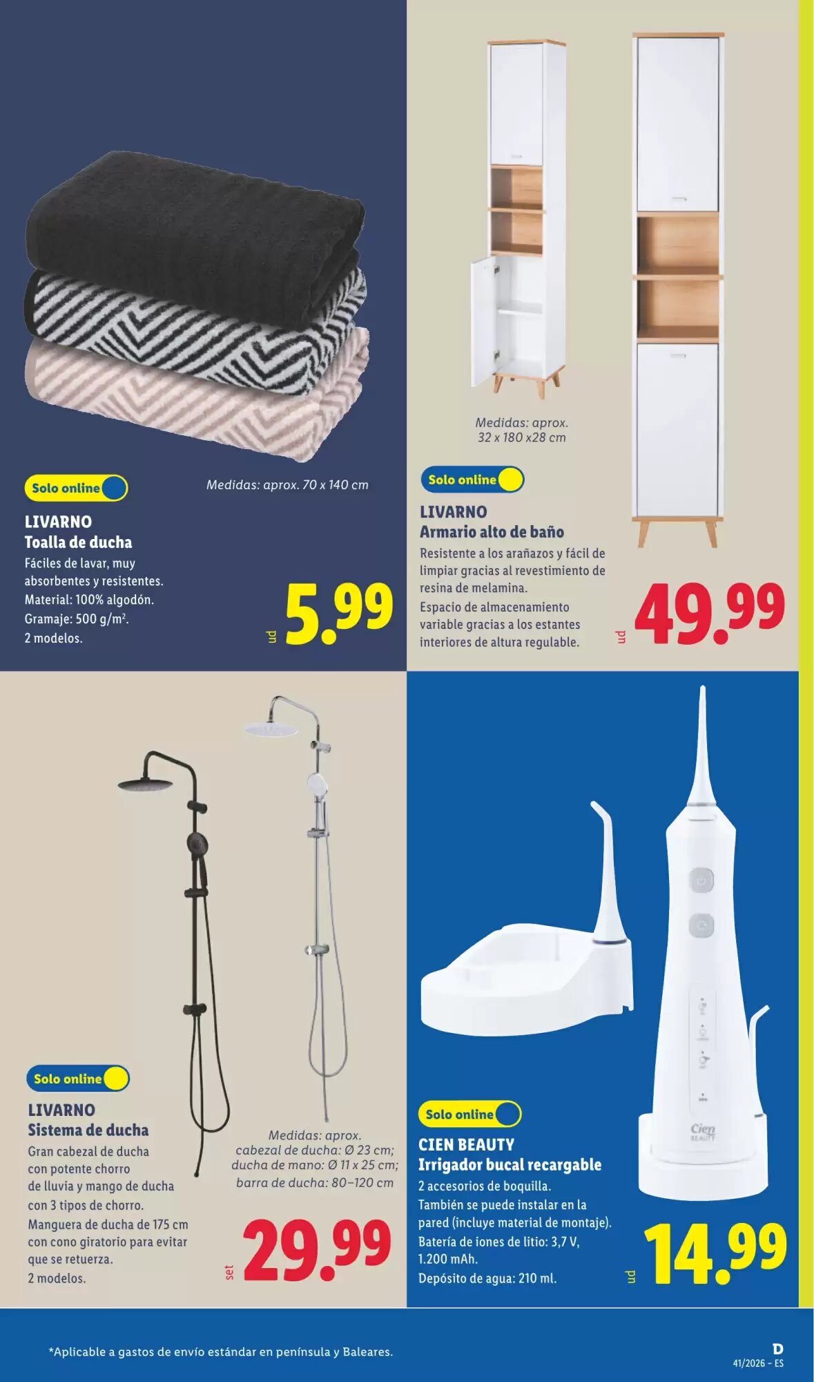 Folleto promocional de Lidl válido desde el 05/10/2026 - Página 3.