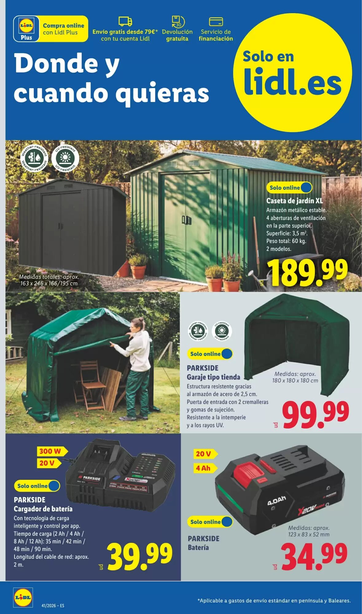 Folleto promocional de Lidl válido desde el 05/10/2026 - Página 4.