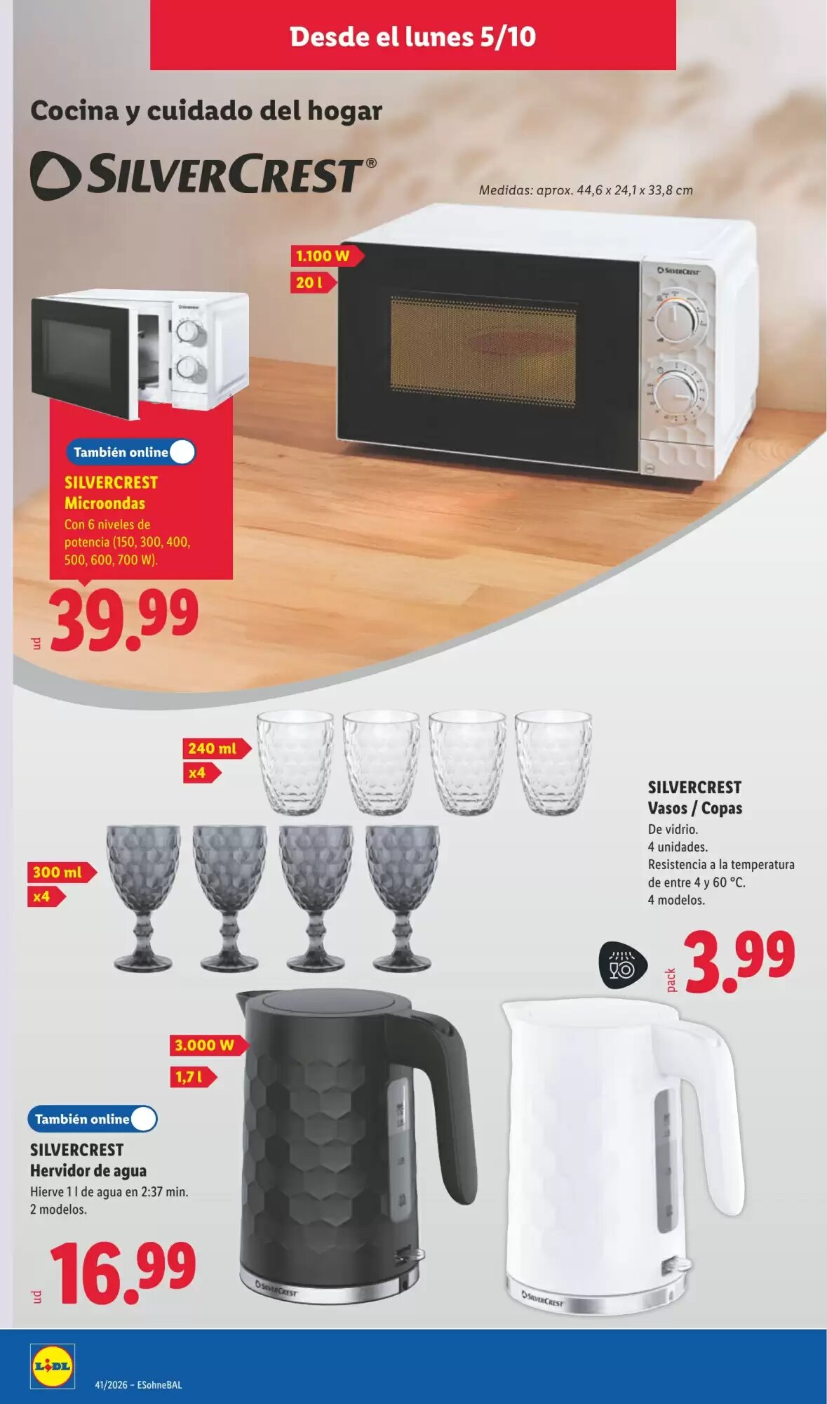 Folleto promocional de Lidl válido desde el 05/10/2026 - Página 8.