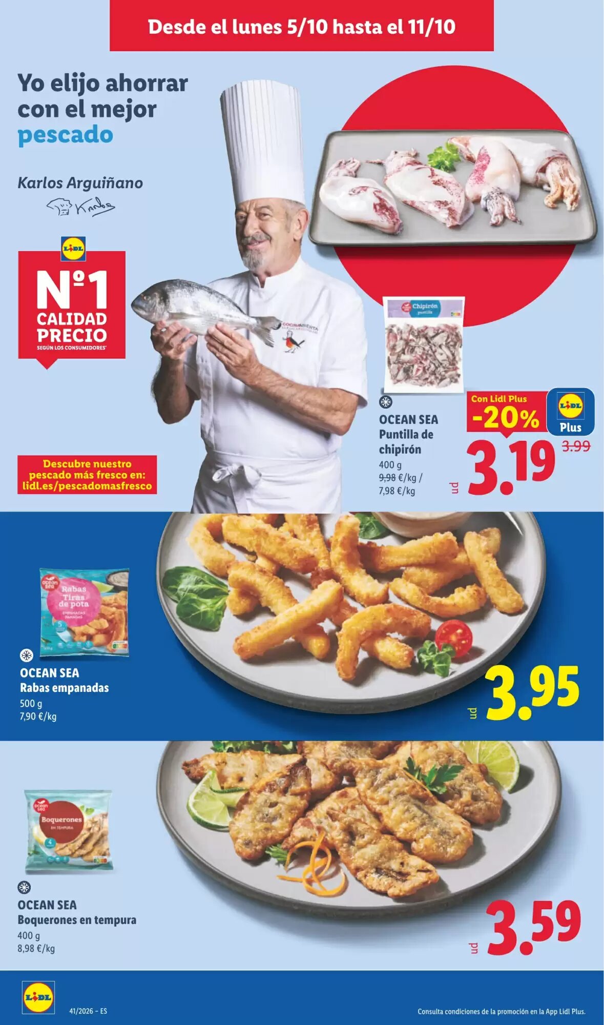 Folleto promocional de Lidl válido desde el 05/10/2026 - Página 10.