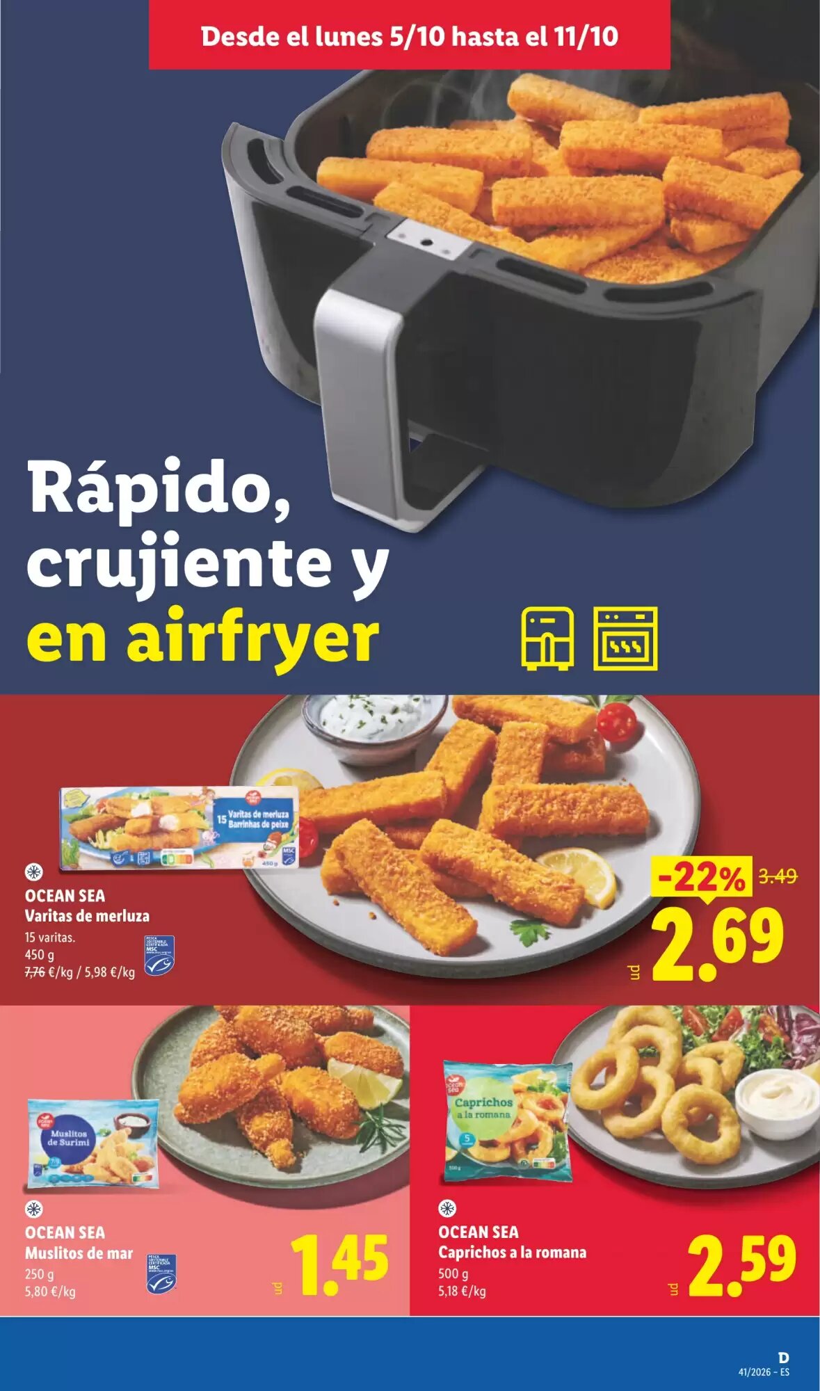 Folleto promocional de Lidl válido desde el 05/10/2026 - Página 11.