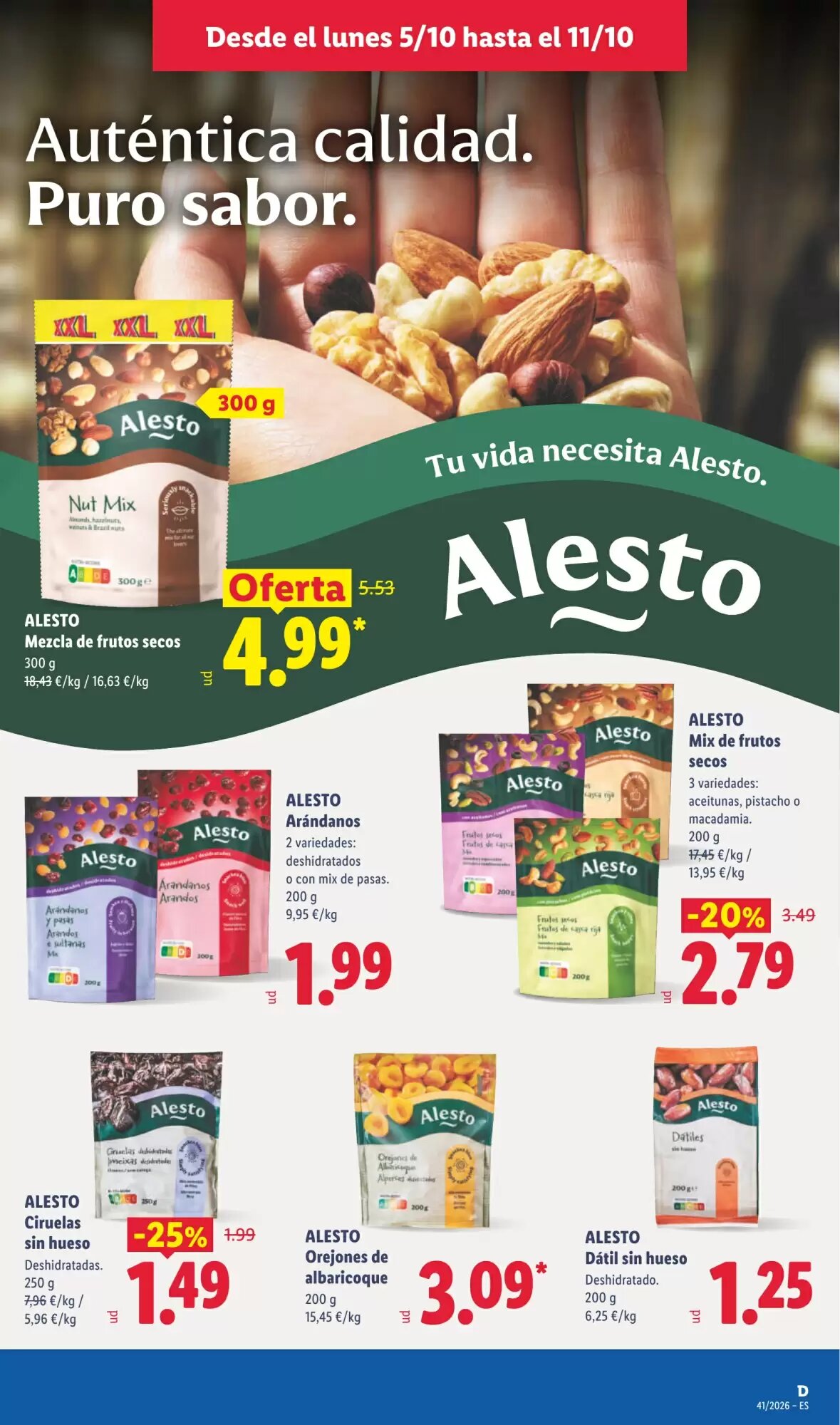 Folleto promocional de Lidl válido desde el 05/10/2026 - Página 13.