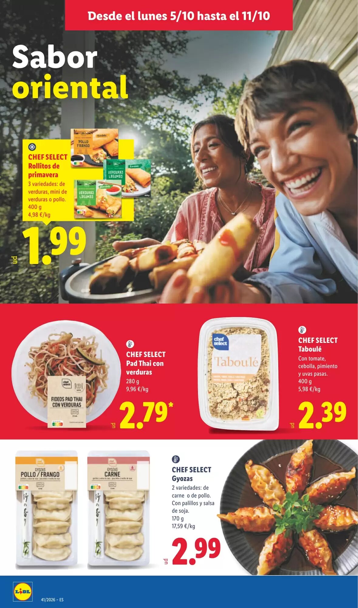 Folleto promocional de Lidl válido desde el 05/10/2026 - Página 14.