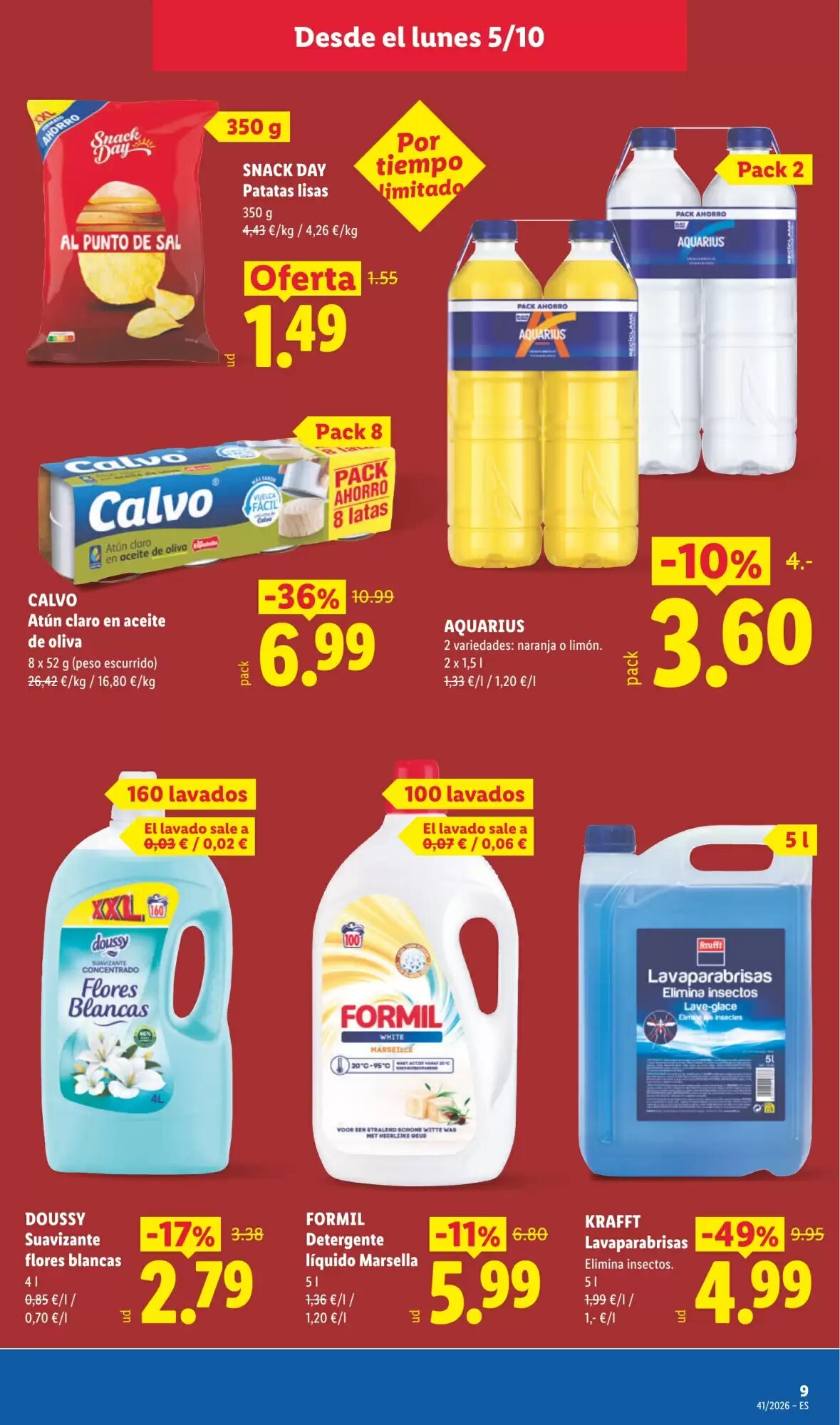 Folleto promocional de Lidl válido desde el 05/10/2026 - Página 17.