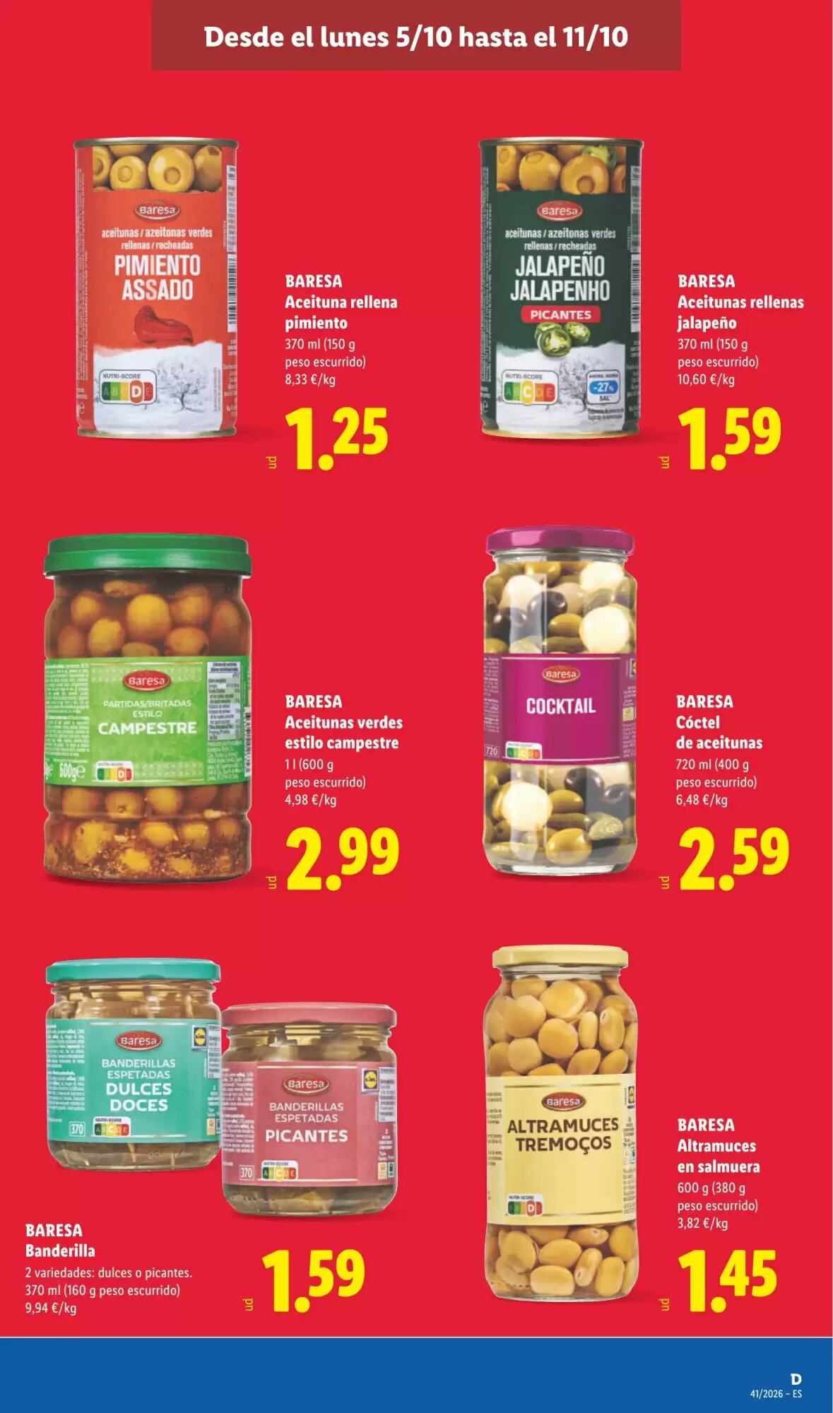 Folleto promocional de Lidl válido desde el 05/10/2026 - Página 19.
