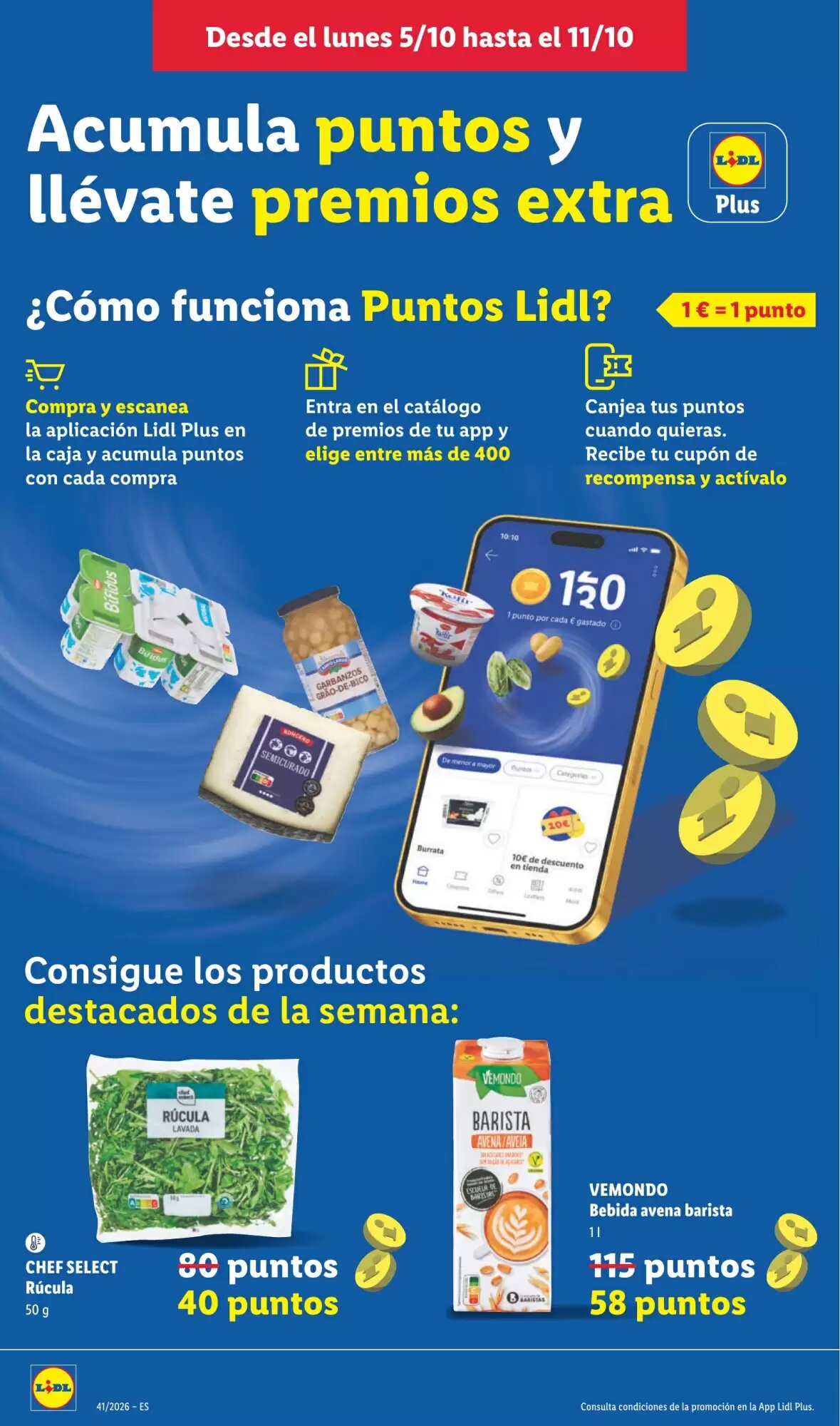 Folleto promocional de Lidl válido desde el 05/10/2026 - Página 20.