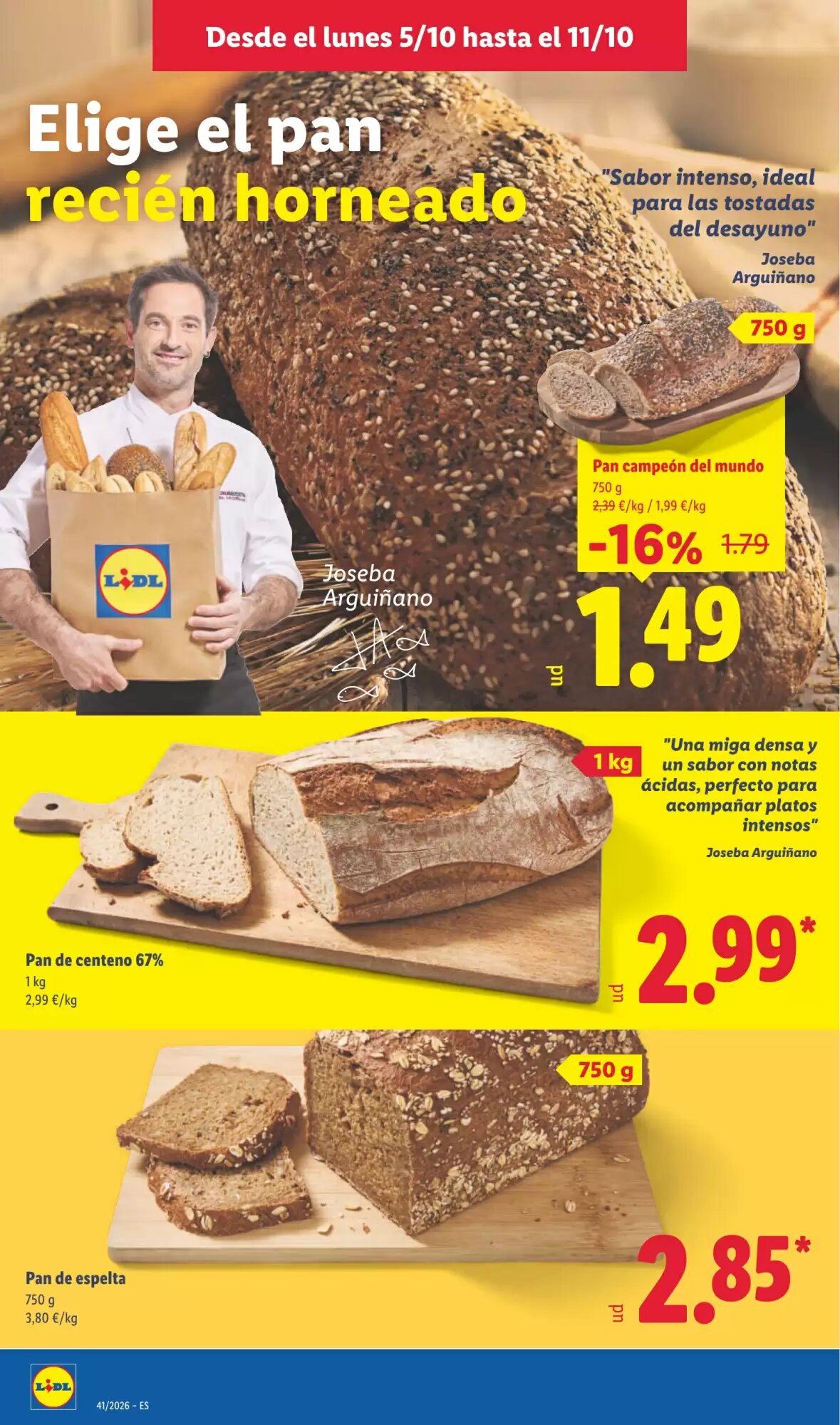 Folleto promocional de Lidl válido desde el 05/10/2026 - Página 4.