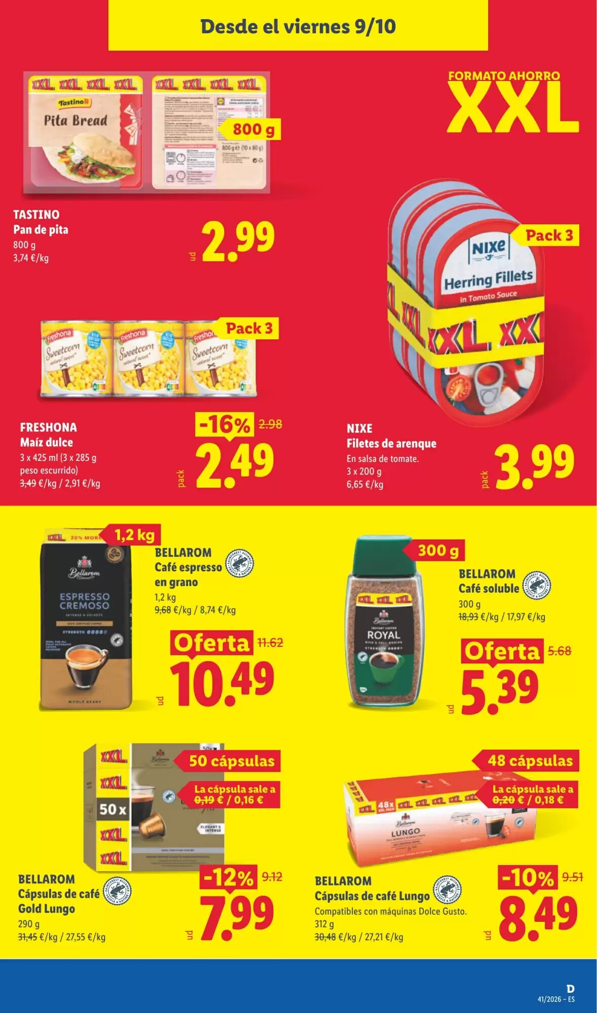 Folleto promocional de Lidl válido desde el 05/10/2026 - Página 47.