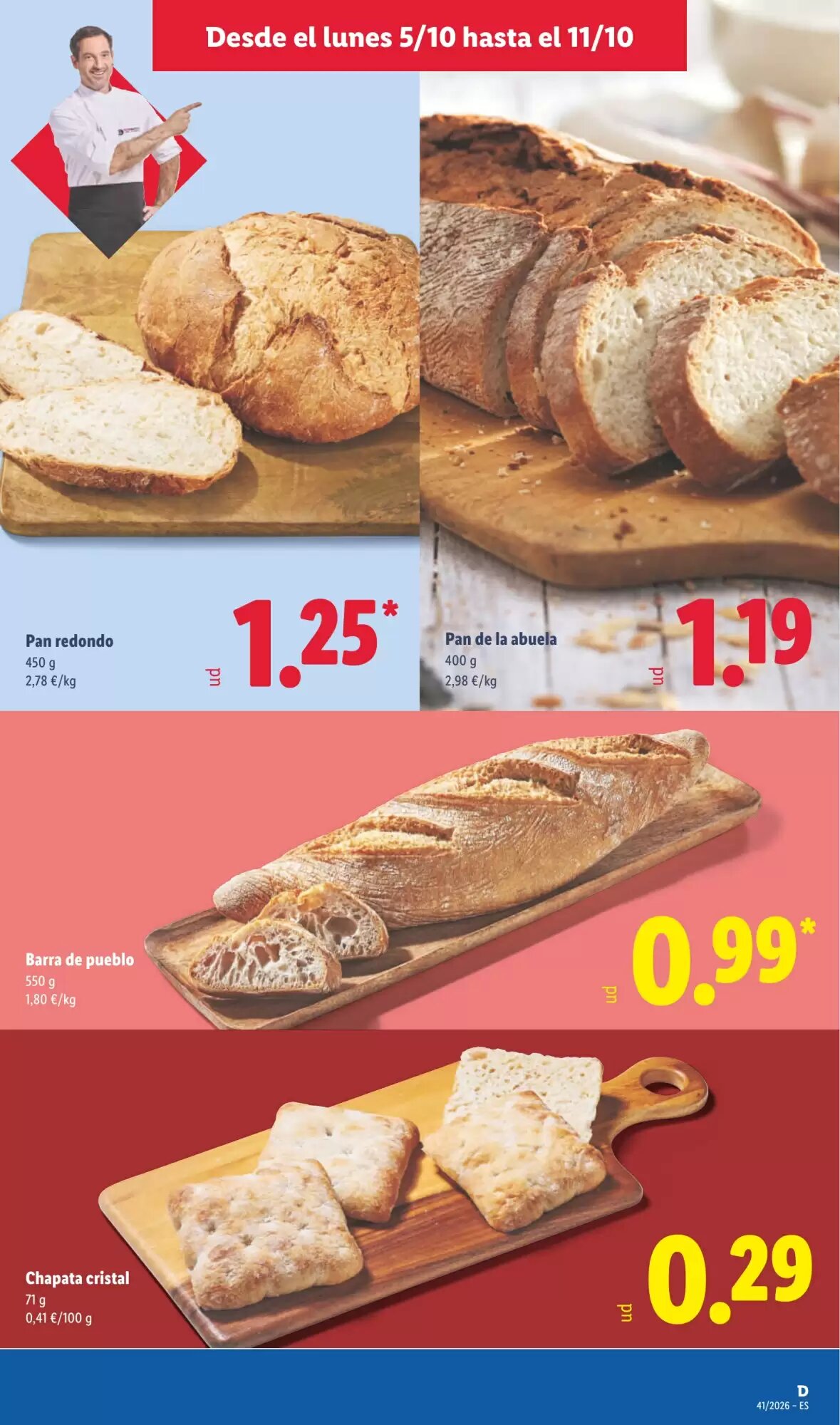 Folleto promocional de Lidl válido desde el 05/10/2026 - Página 5.