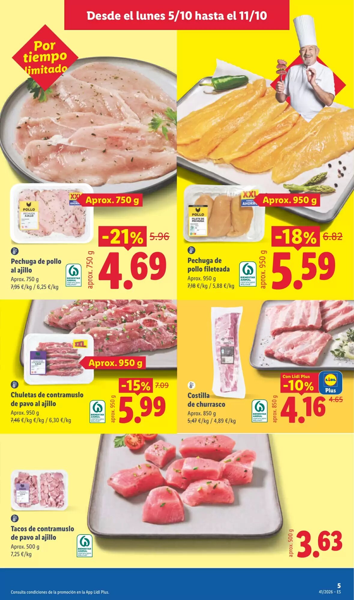 Folleto promocional de Lidl válido desde el 05/10/2026 - Página 7.