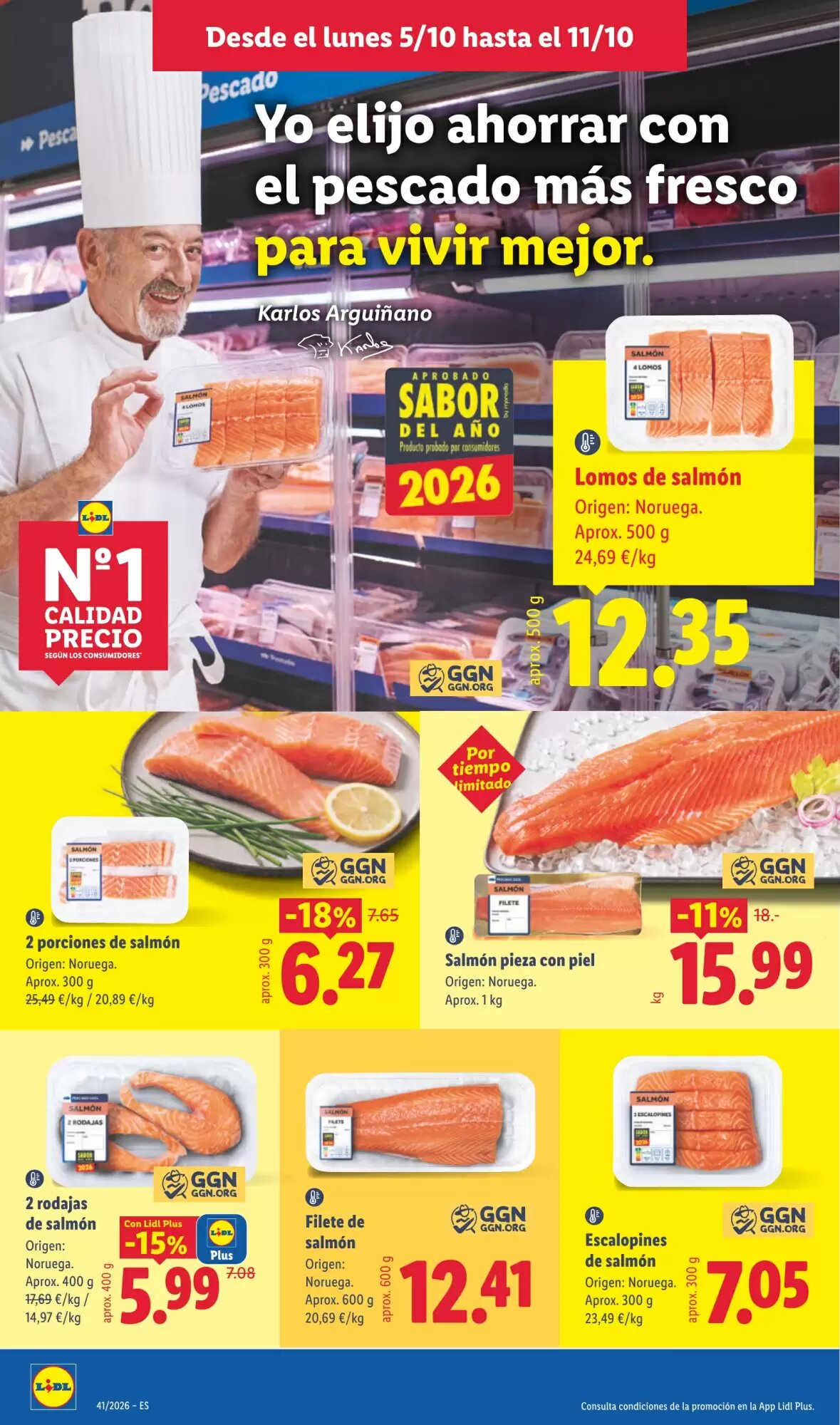 Folleto promocional de Lidl válido desde el 05/10/2026 - Página 8.
