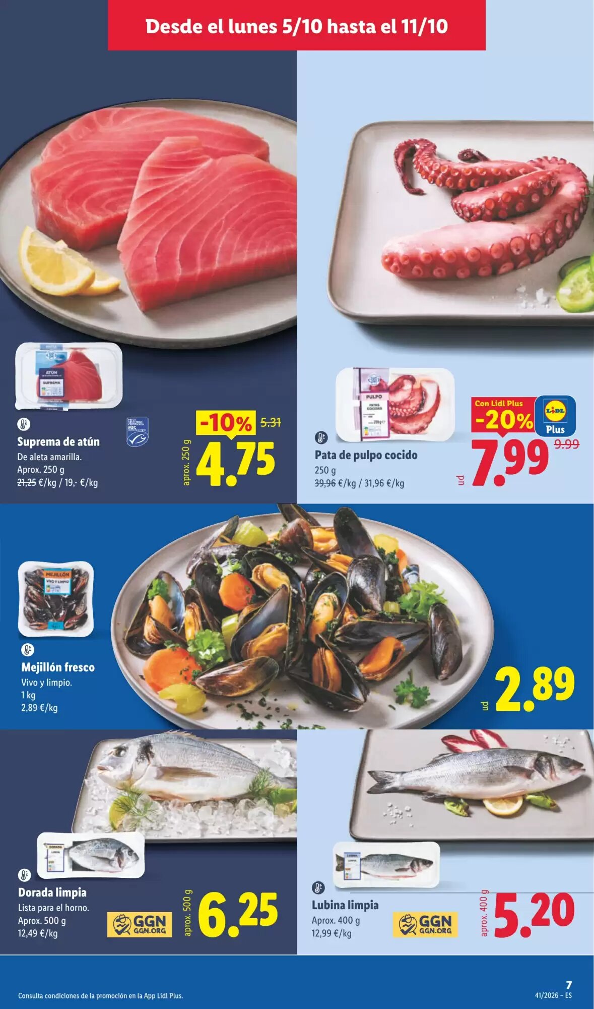 Folleto promocional de Lidl válido desde el 05/10/2026 - Página 9.