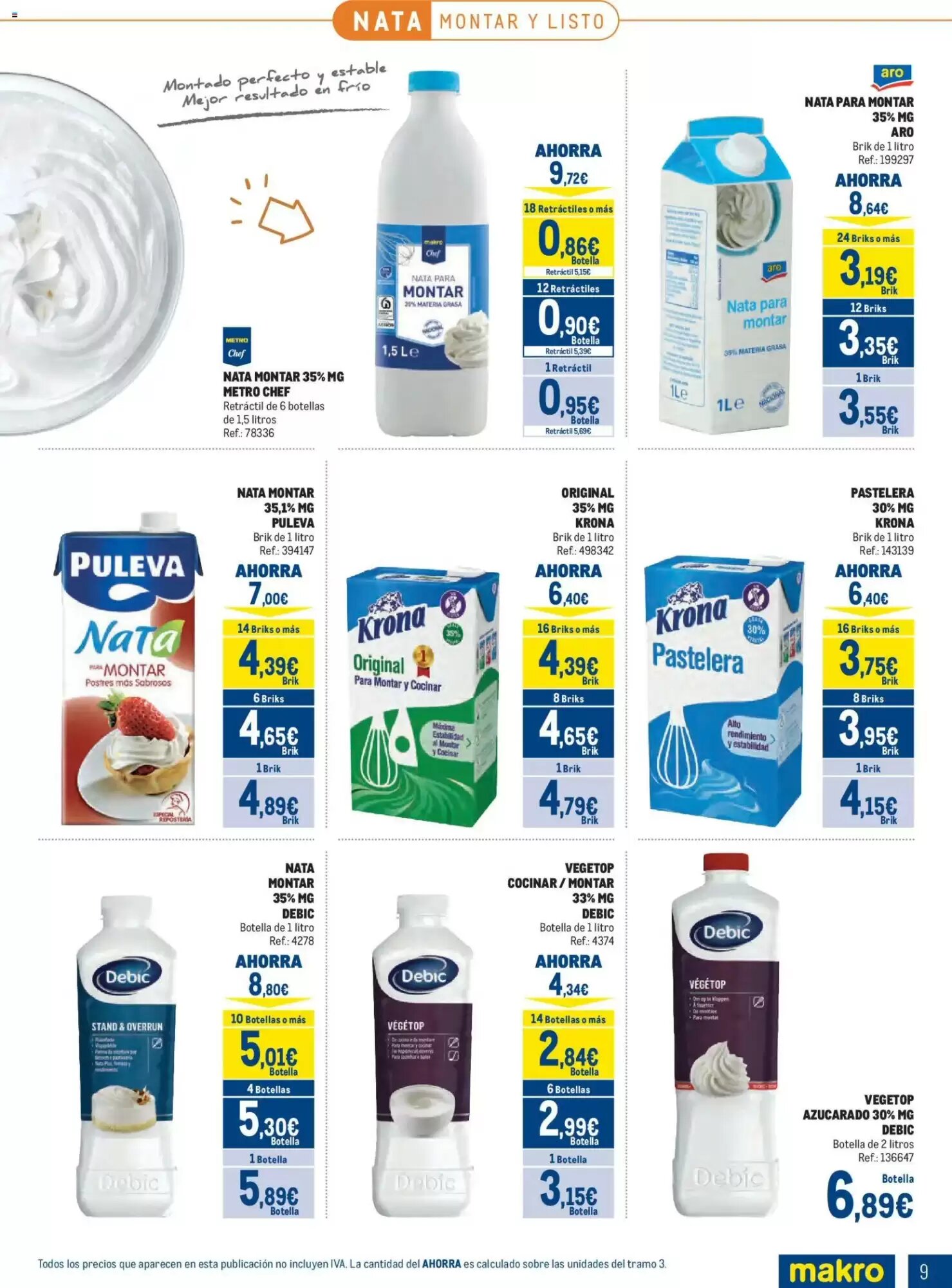 Folleto promocional de Makro válido desde el 05/10/2026 - Página 9.