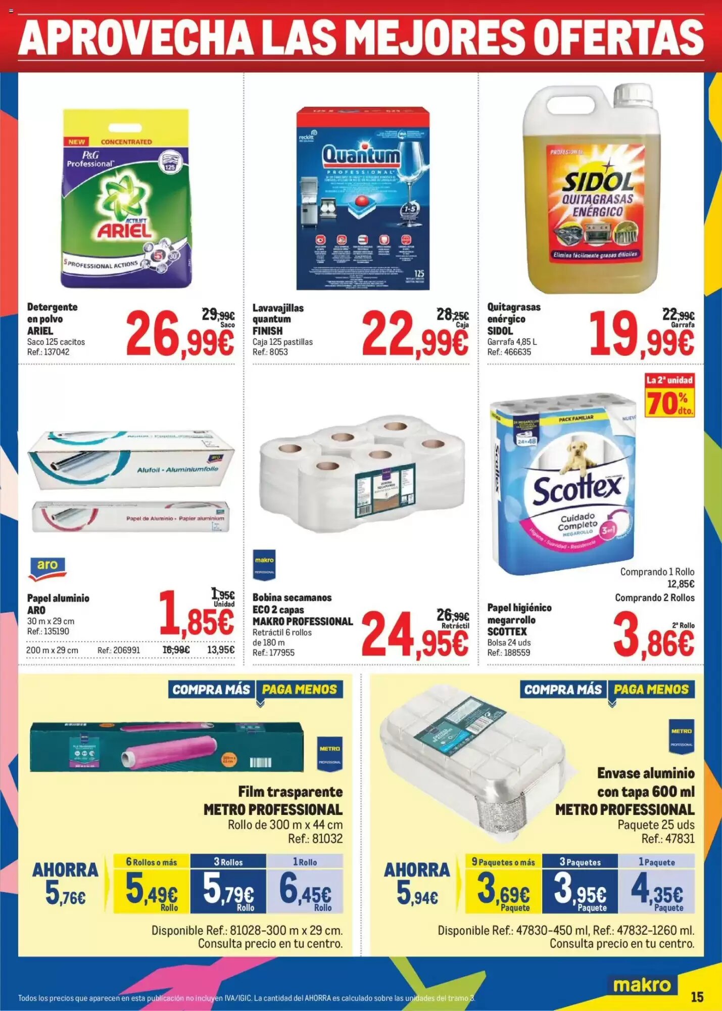 Folleto promocional de Makro válido desde el 05/10/2026 - Página 15.