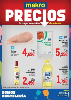 Folleto promocional de Makro válido desde el 05/10/2026