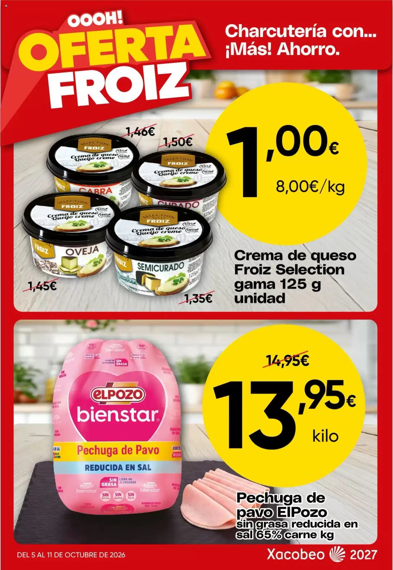 Folleto promocional de FROIZ válido desde el 05/10/2026 - Página 3.