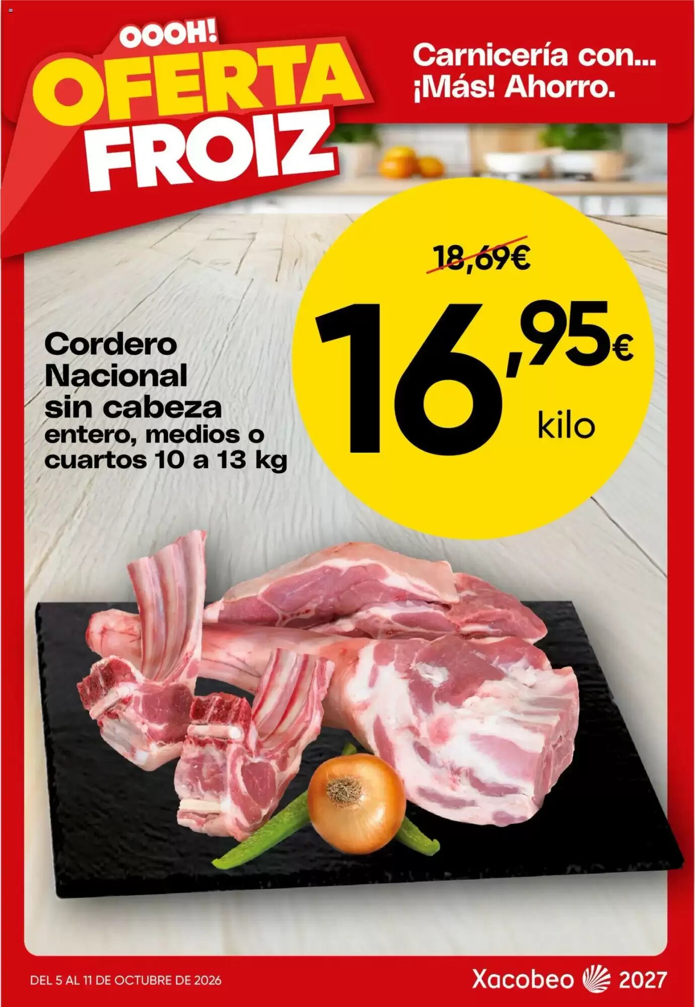 Folleto promocional de FROIZ válido desde el 05/10/2026 - Página 4.
