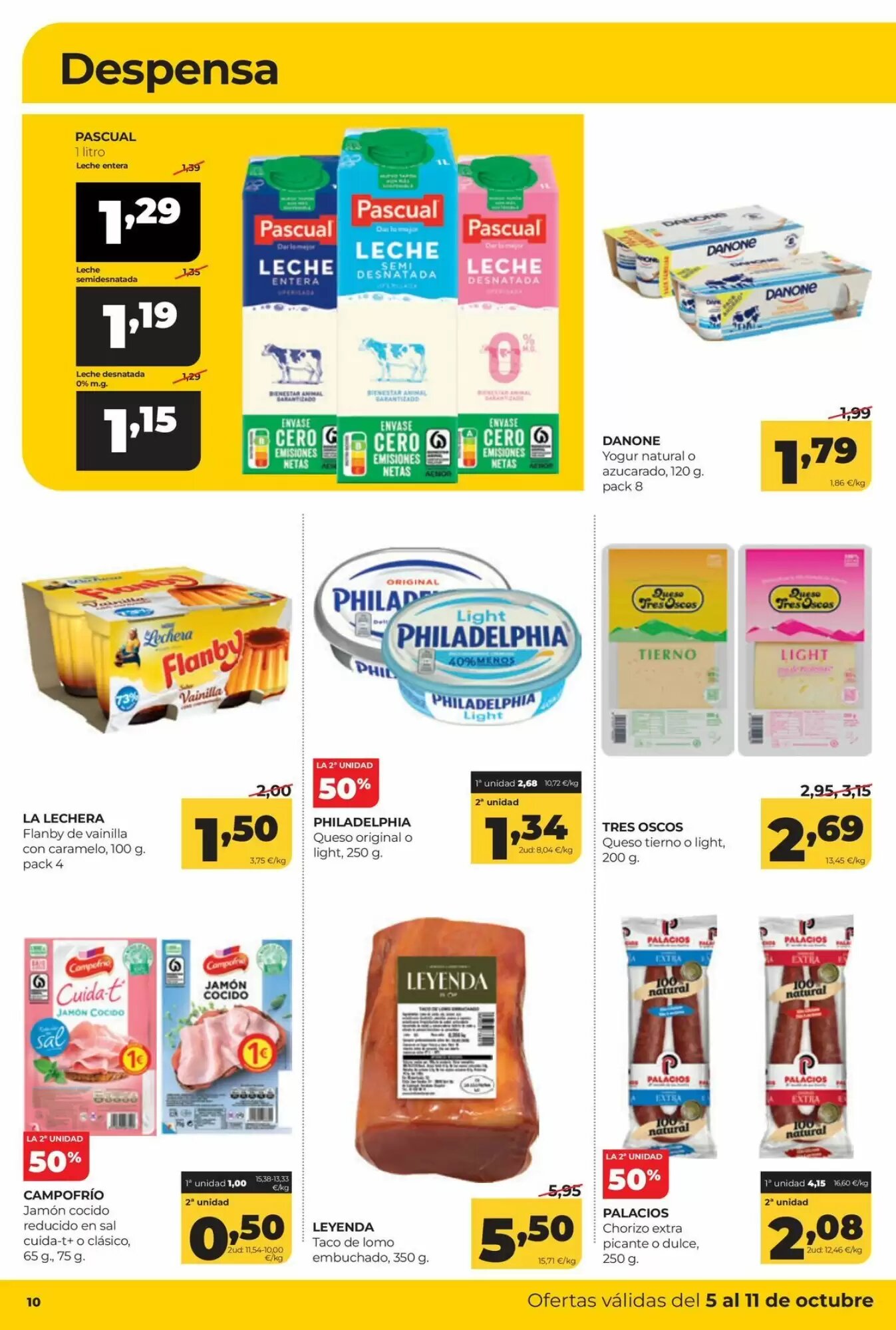 Folleto promocional de Alimerka válido desde el 05/10/2026 - Página 10.