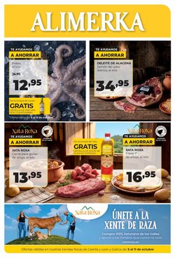 Folleto promocional de Alimerka válido desde el 05/10/2026