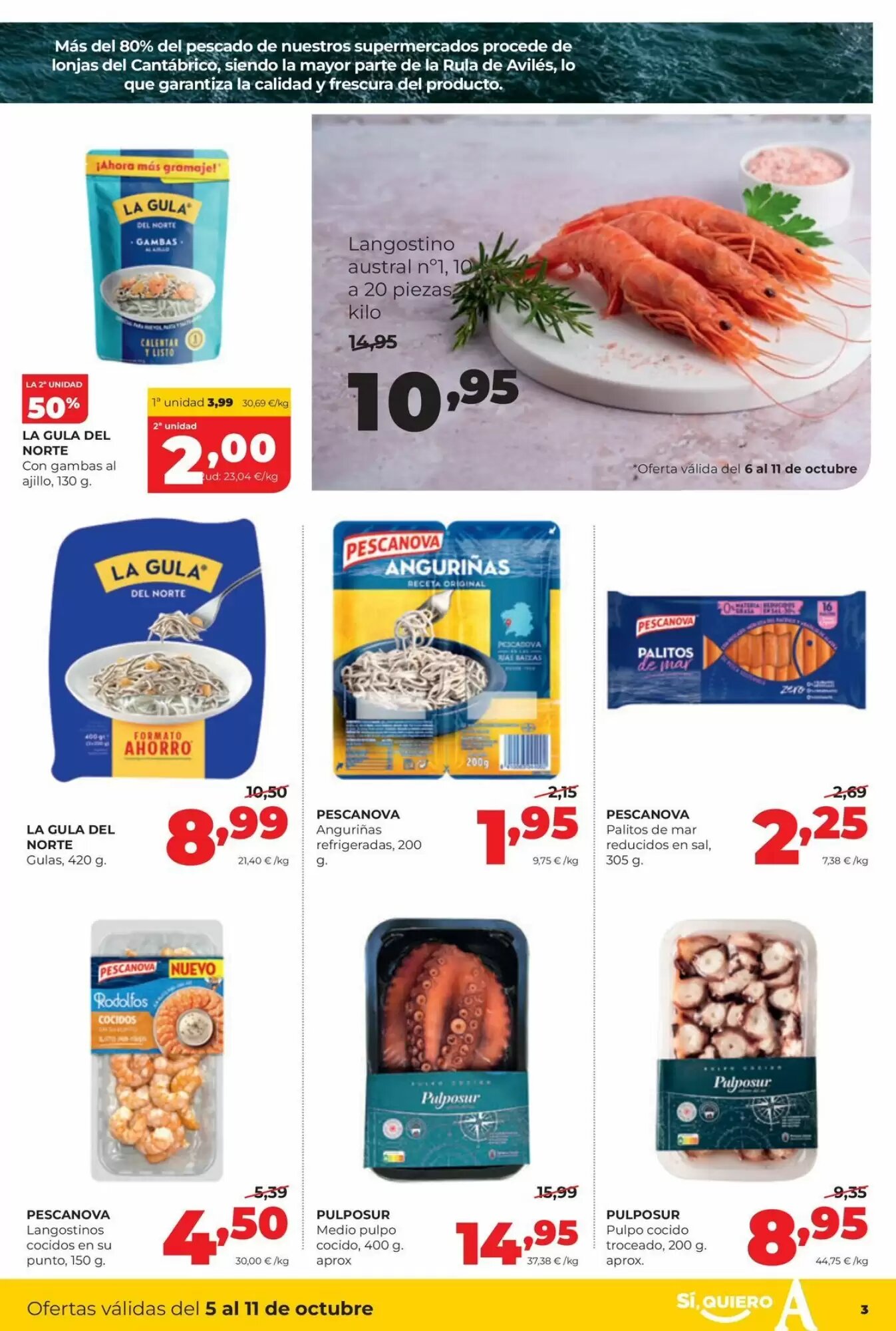 Folleto promocional de Alimerka válido desde el 05/10/2026 - Página 3.