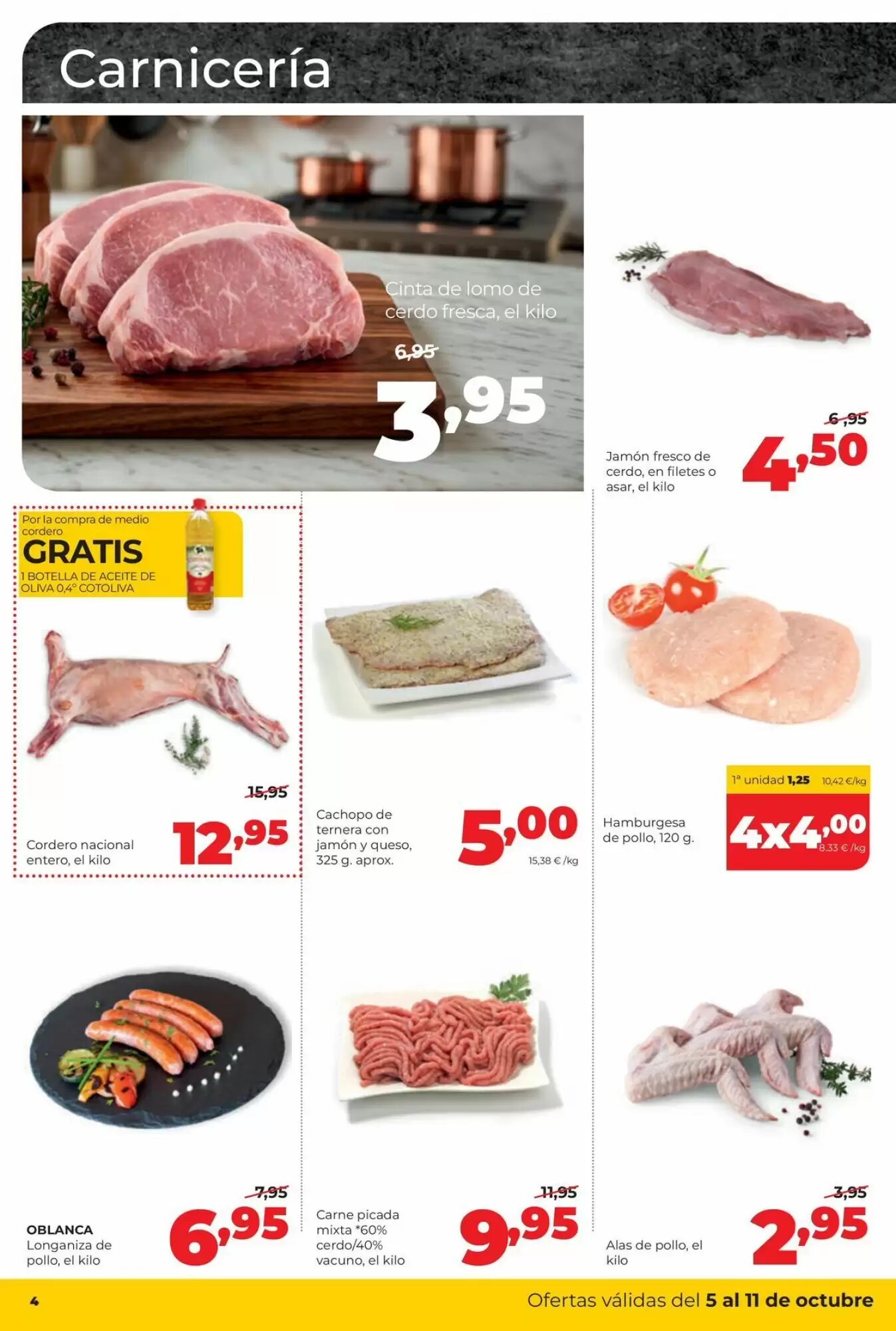 Folleto promocional de Alimerka válido desde el 05/10/2026 - Página 4.
