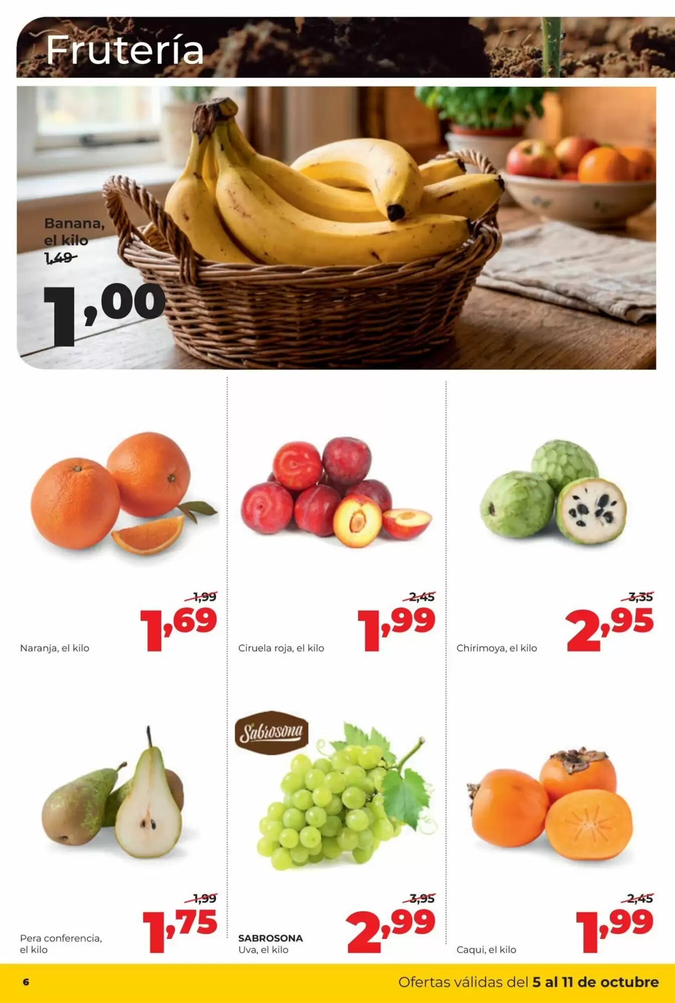 Folleto promocional de Alimerka válido desde el 05/10/2026 - Página 6.