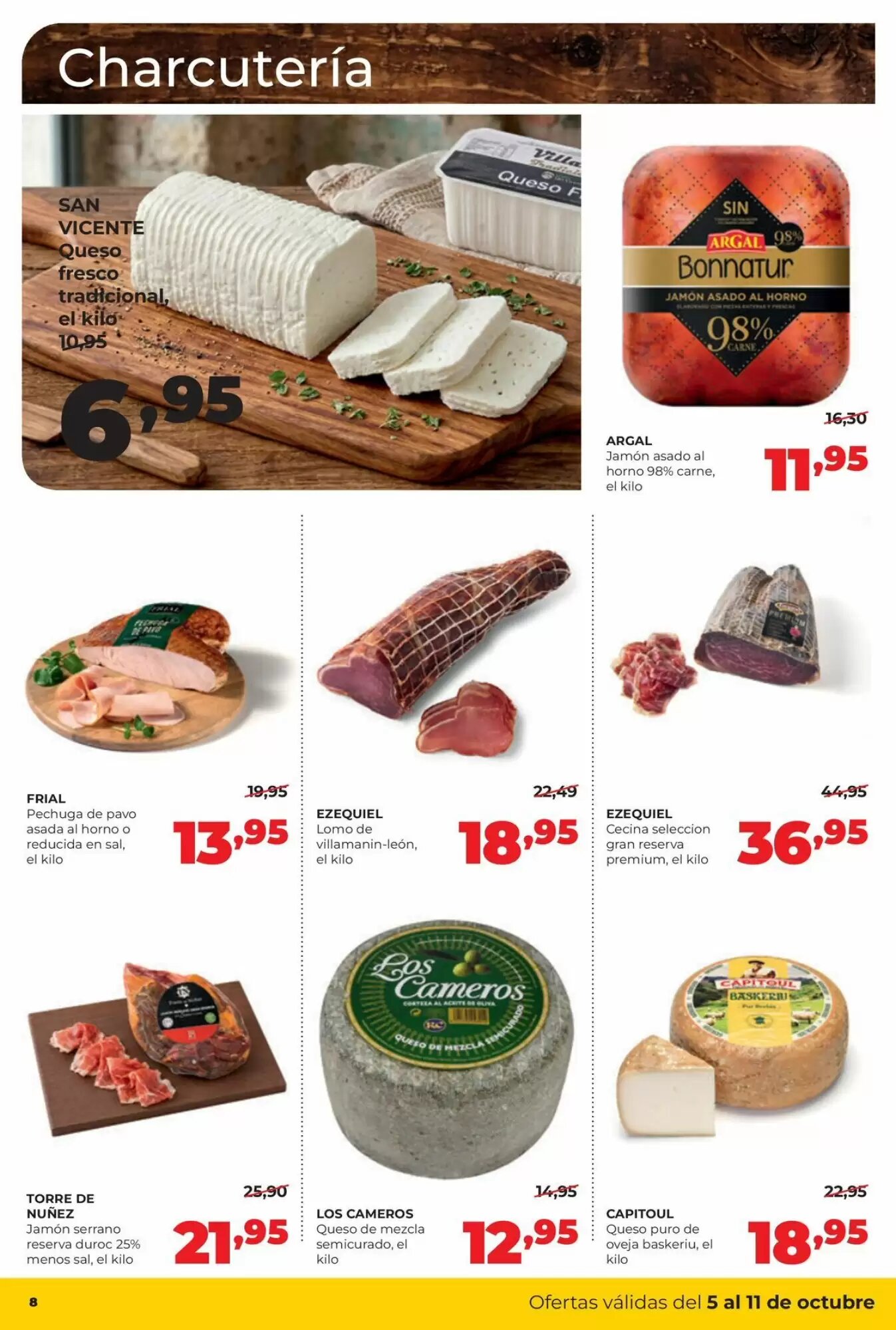 Folleto promocional de Alimerka válido desde el 05/10/2026 - Página 8.