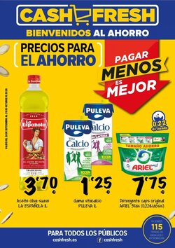 Folleto promocional de Cash Fresh válido desde el 05/10/2026