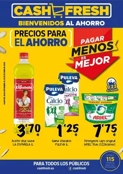 Folleto promocional de Cash Fresh válido desde el 05/10/2026
