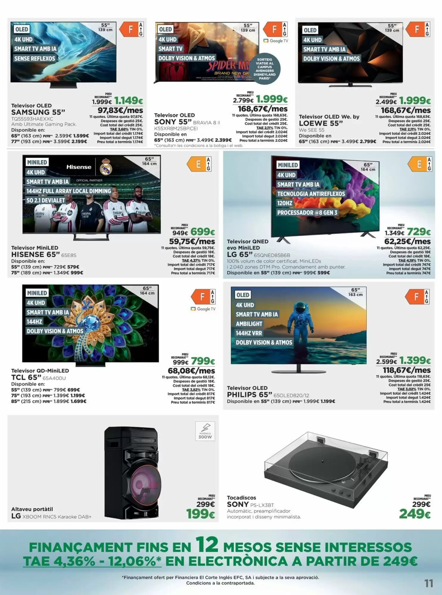 Folleto promocional de El Corte Inglés válido desde el 05/10/2026 - Página 11.