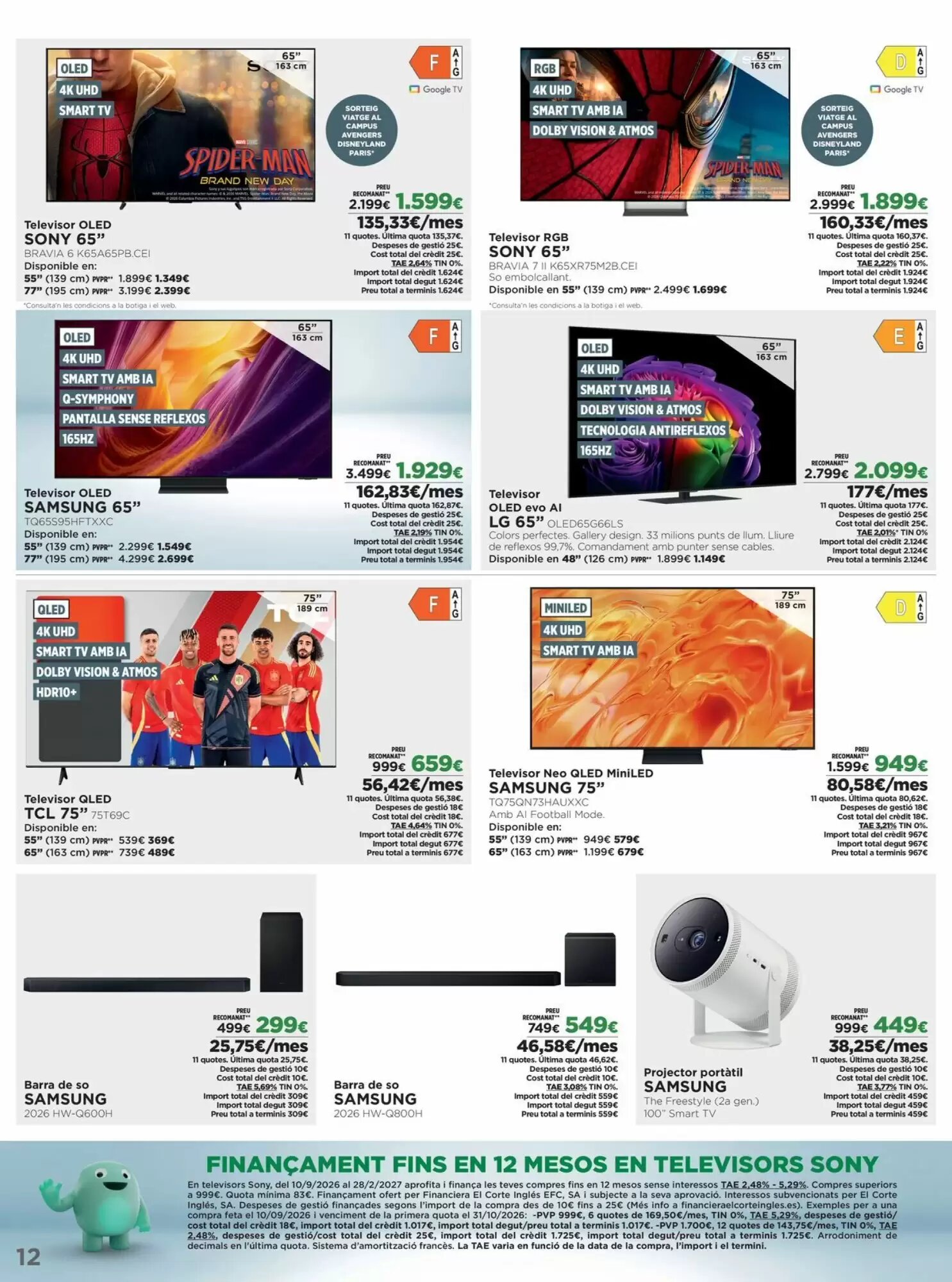 Folleto promocional de El Corte Inglés válido desde el 05/10/2026 - Página 12.