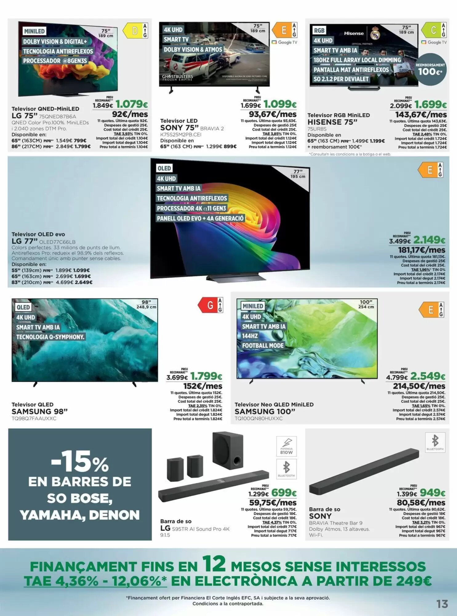 Folleto promocional de El Corte Inglés válido desde el 05/10/2026 - Página 13.