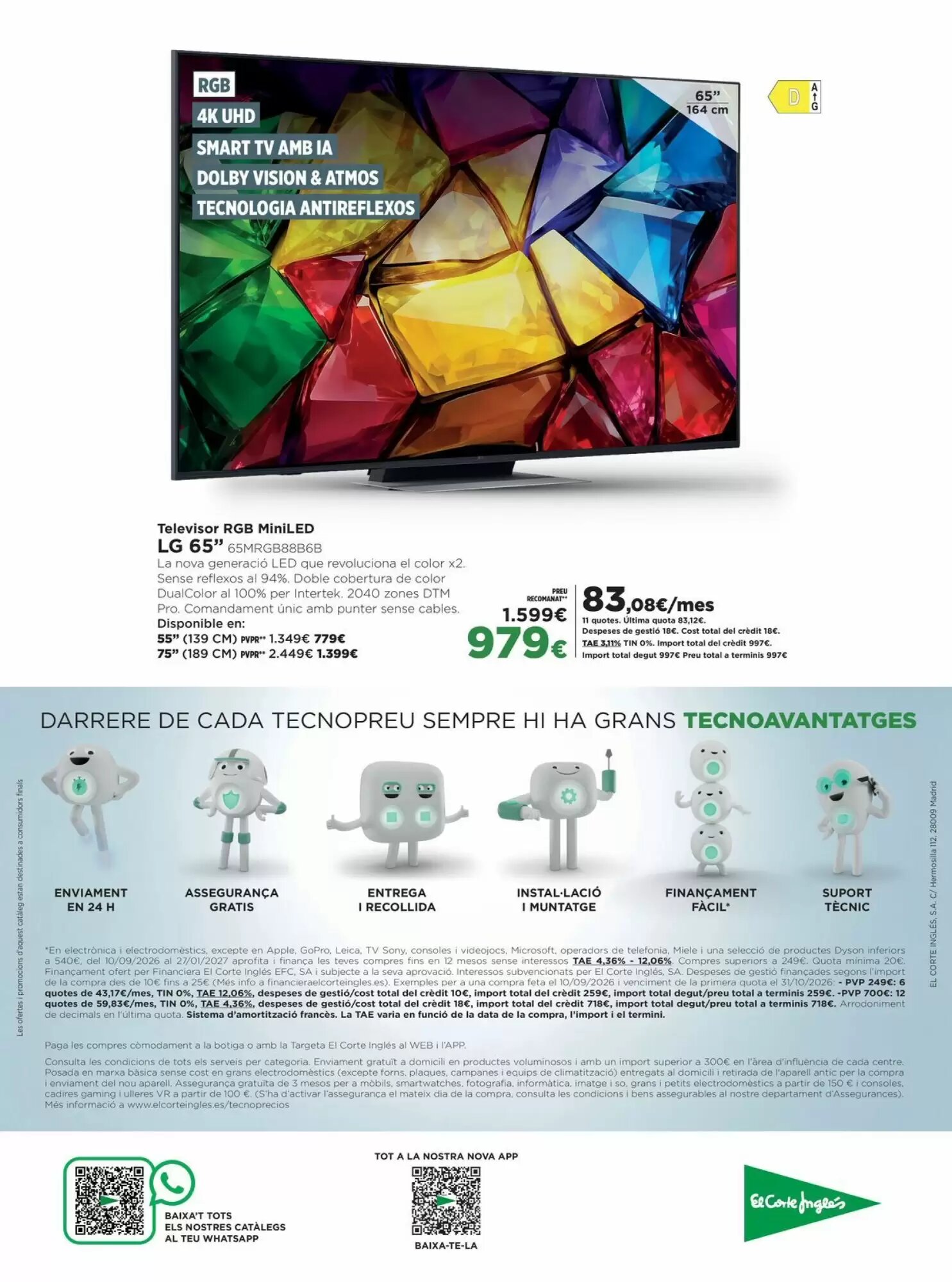 Folleto promocional de El Corte Inglés válido desde el 05/10/2026 - Página 20.
