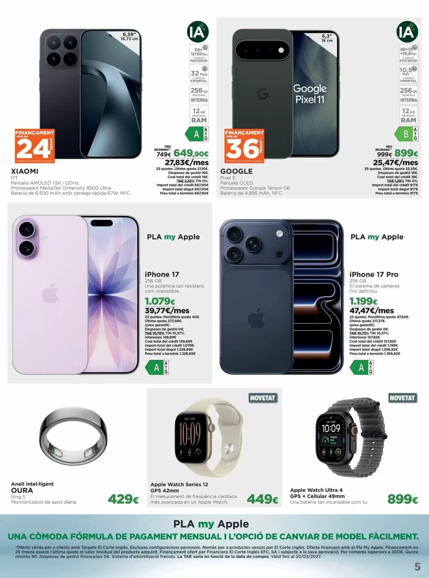Folleto promocional de El Corte Inglés válido desde el 05/10/2026 - Página 5.
