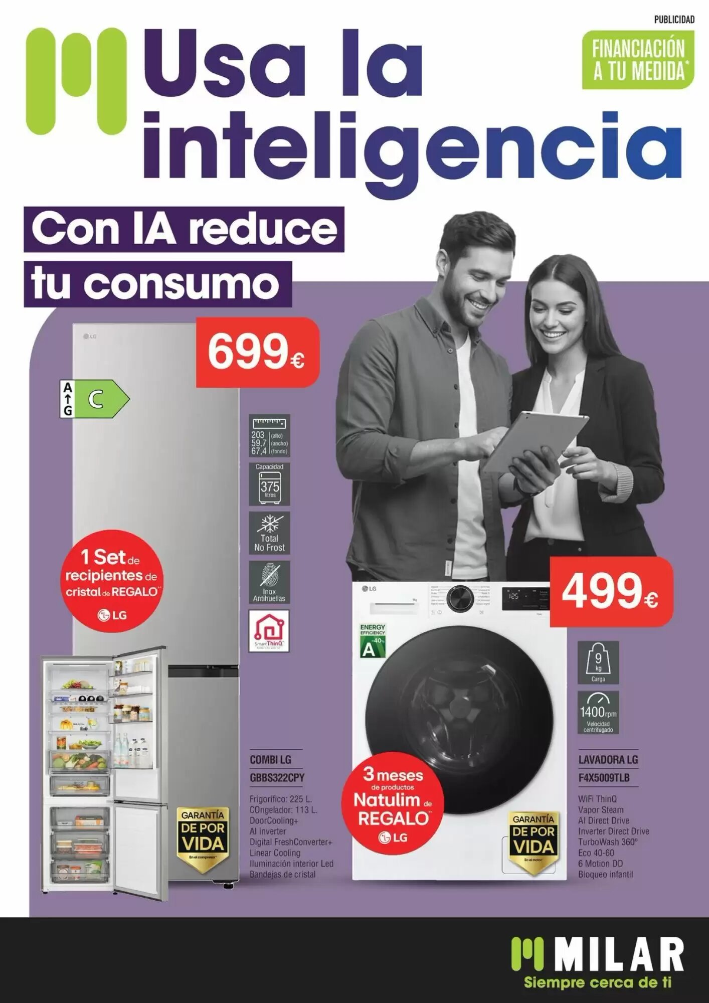 Folleto promocional de Milar válido desde el 05/10/2026 - Página 1.
