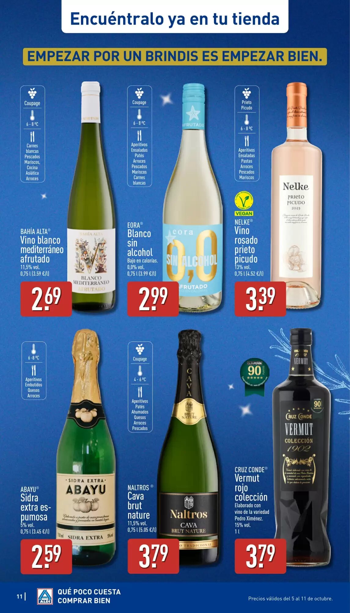 Folleto promocional de ALDI válido desde el 05/10/2026 - Página 11.