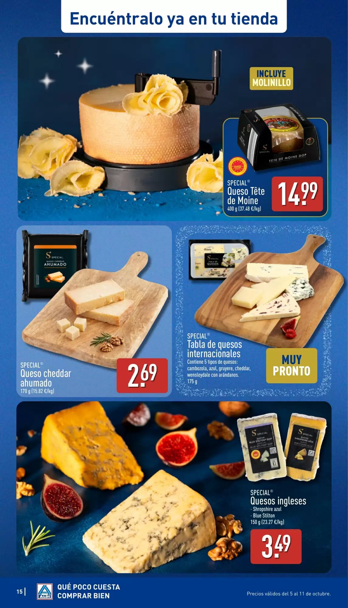 Folleto promocional de ALDI válido desde el 05/10/2026 - Página 15.