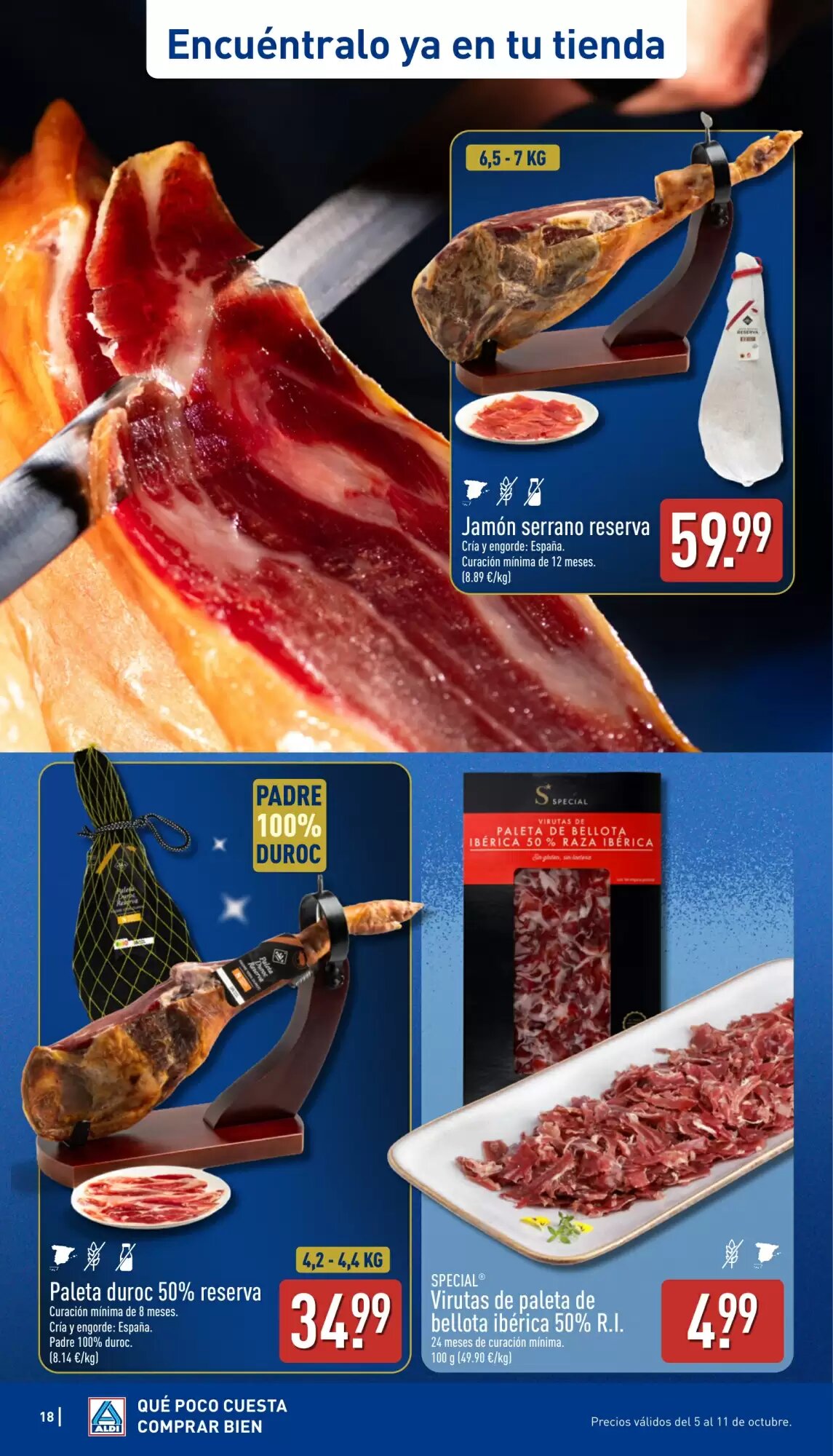 Folleto promocional de ALDI válido desde el 05/10/2026 - Página 18.