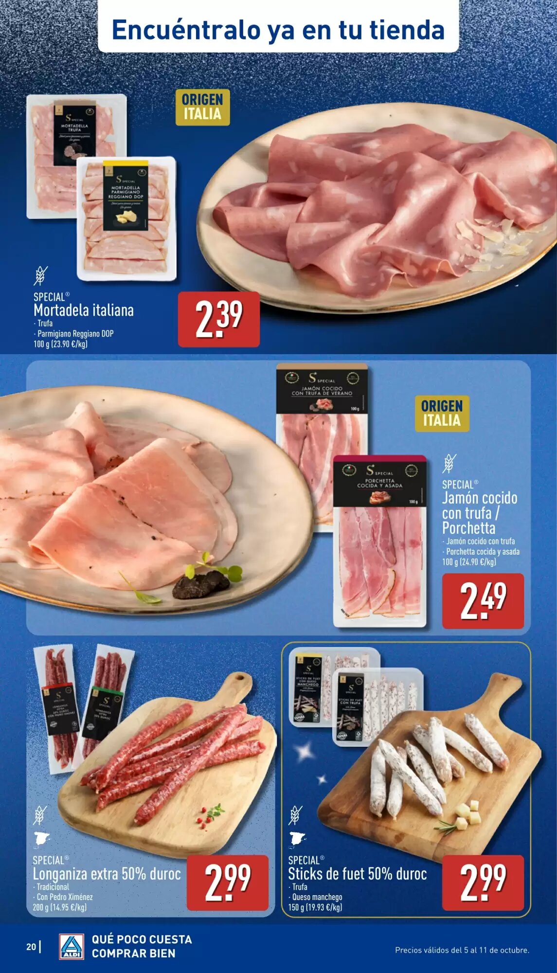 Folleto promocional de ALDI válido desde el 05/10/2026 - Página 20.