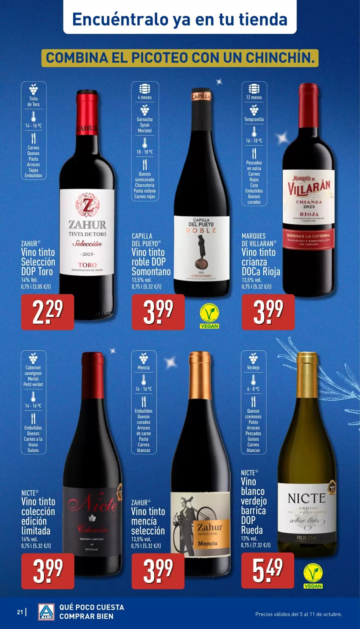 Folleto promocional de ALDI válido desde el 05/10/2026 - Página 21.