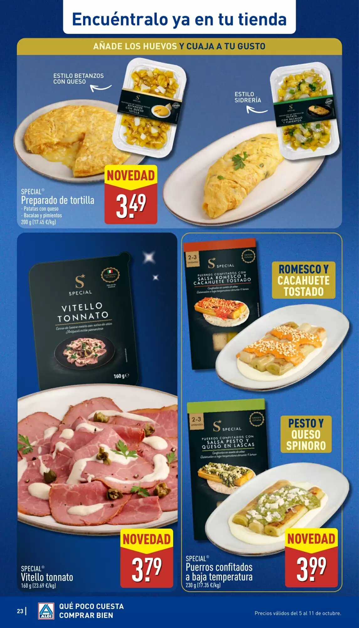 Folleto promocional de ALDI válido desde el 05/10/2026 - Página 23.
