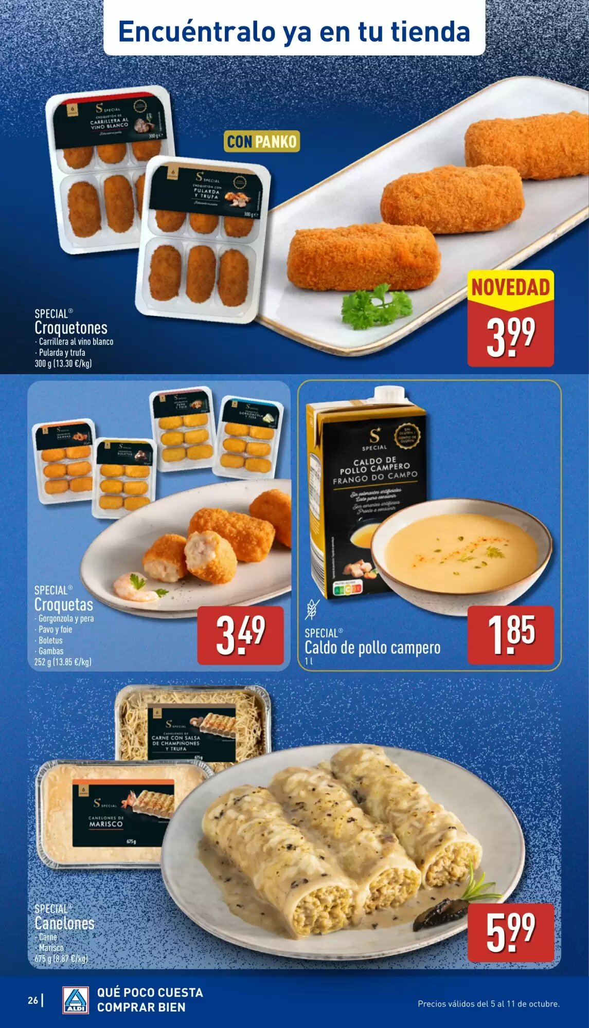 Folleto promocional de ALDI válido desde el 05/10/2026 - Página 26.
