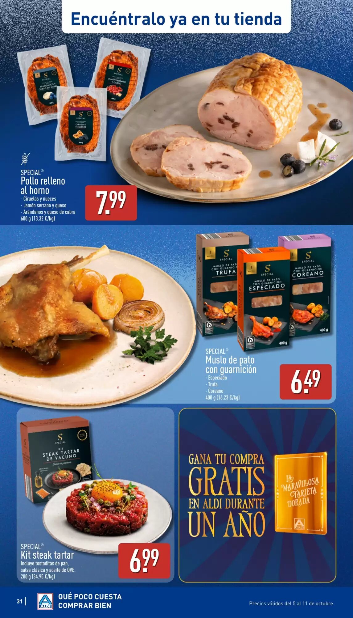 Folleto promocional de ALDI válido desde el 05/10/2026 - Página 31.