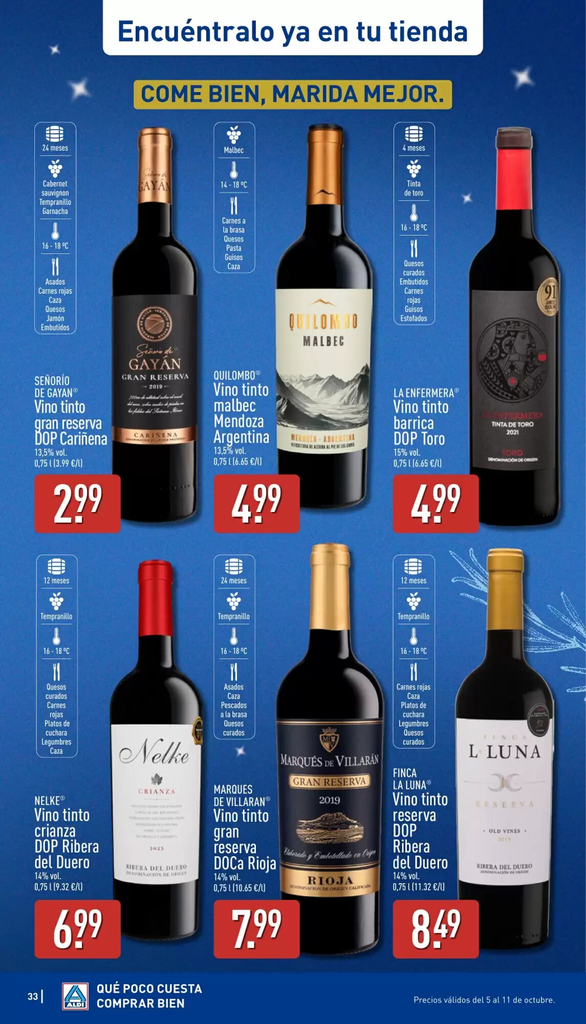 Folleto promocional de ALDI válido desde el 05/10/2026 - Página 33.