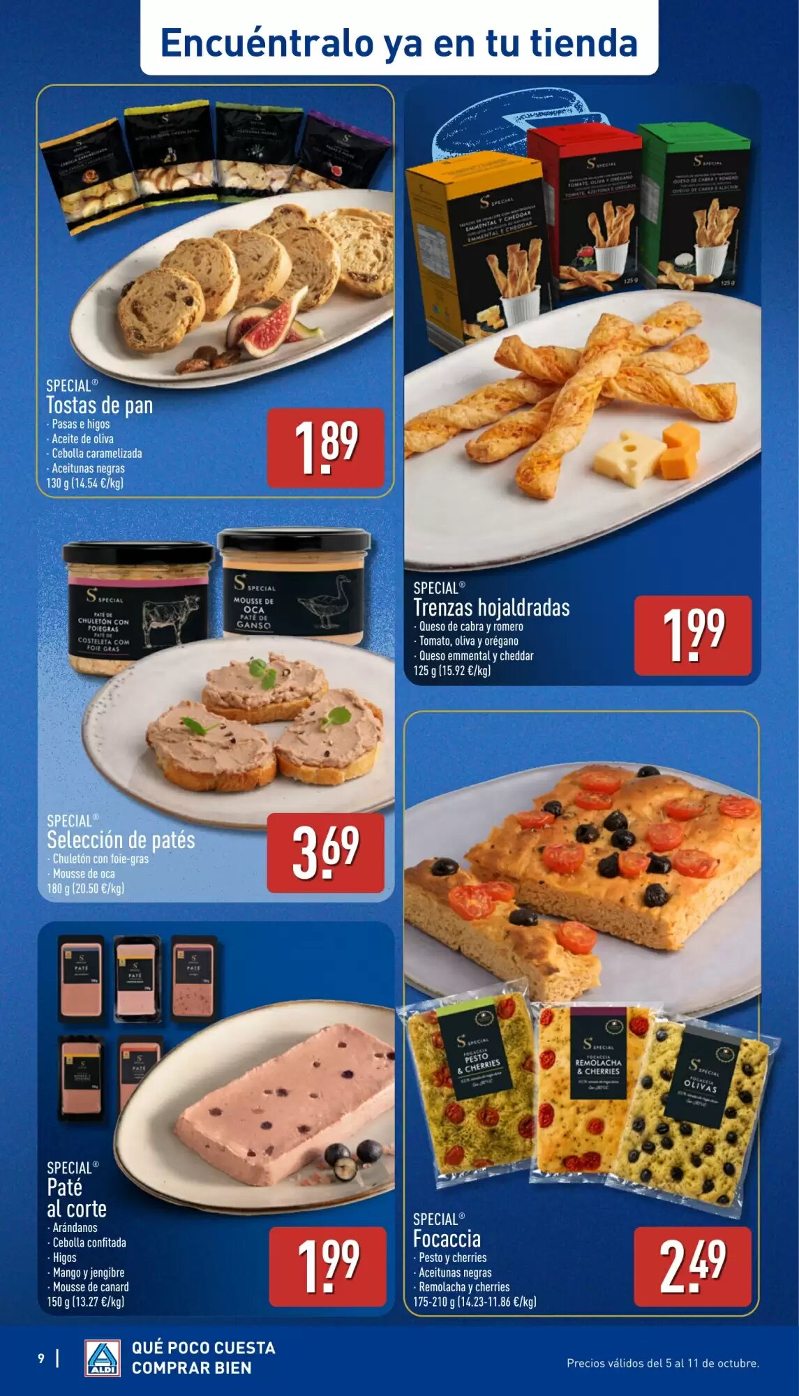 Folleto promocional de ALDI válido desde el 05/10/2026 - Página 9.