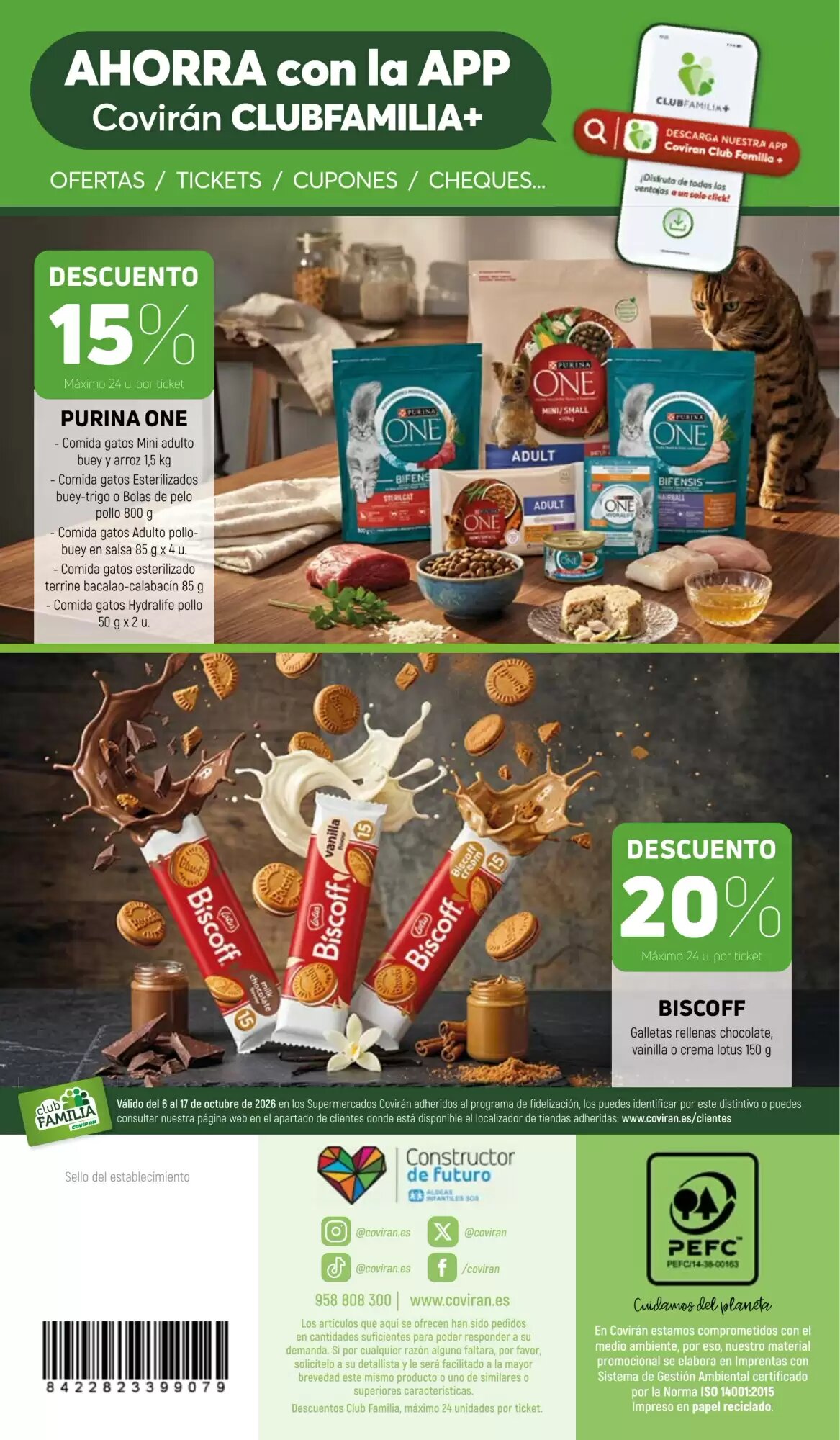 Folleto promocional de Coviran válido desde el 06/10/2026 - Página 20.