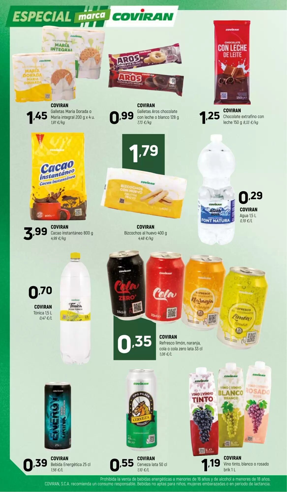 Folleto promocional de Coviran válido desde el 06/10/2026 - Página 8.