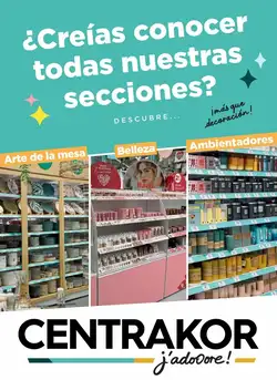 Folleto promocional de Centrakor válido desde el 06/10/2026