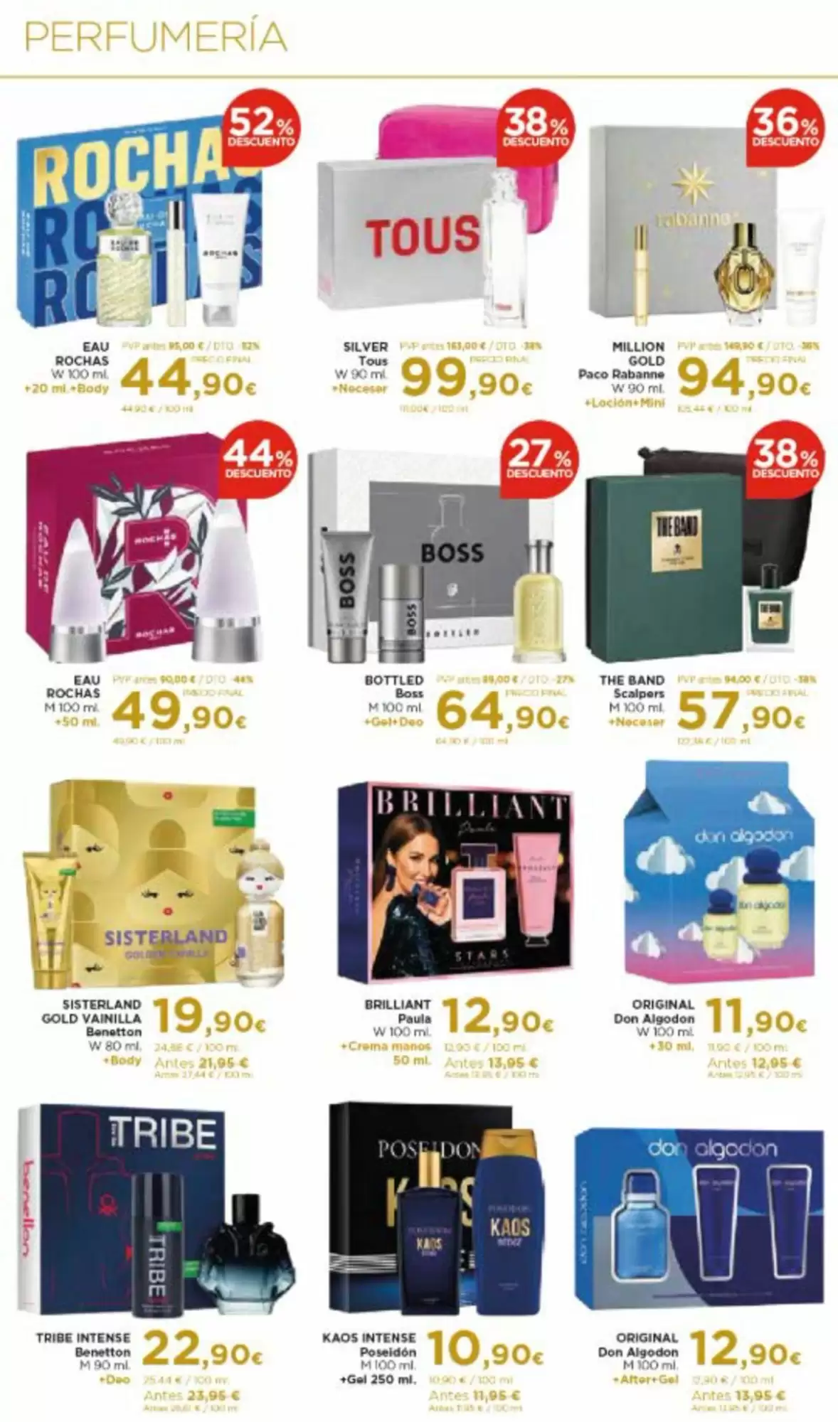 Folleto promocional de Aquabel Perfumerías válido desde el 06/10/2026 - Página 2.